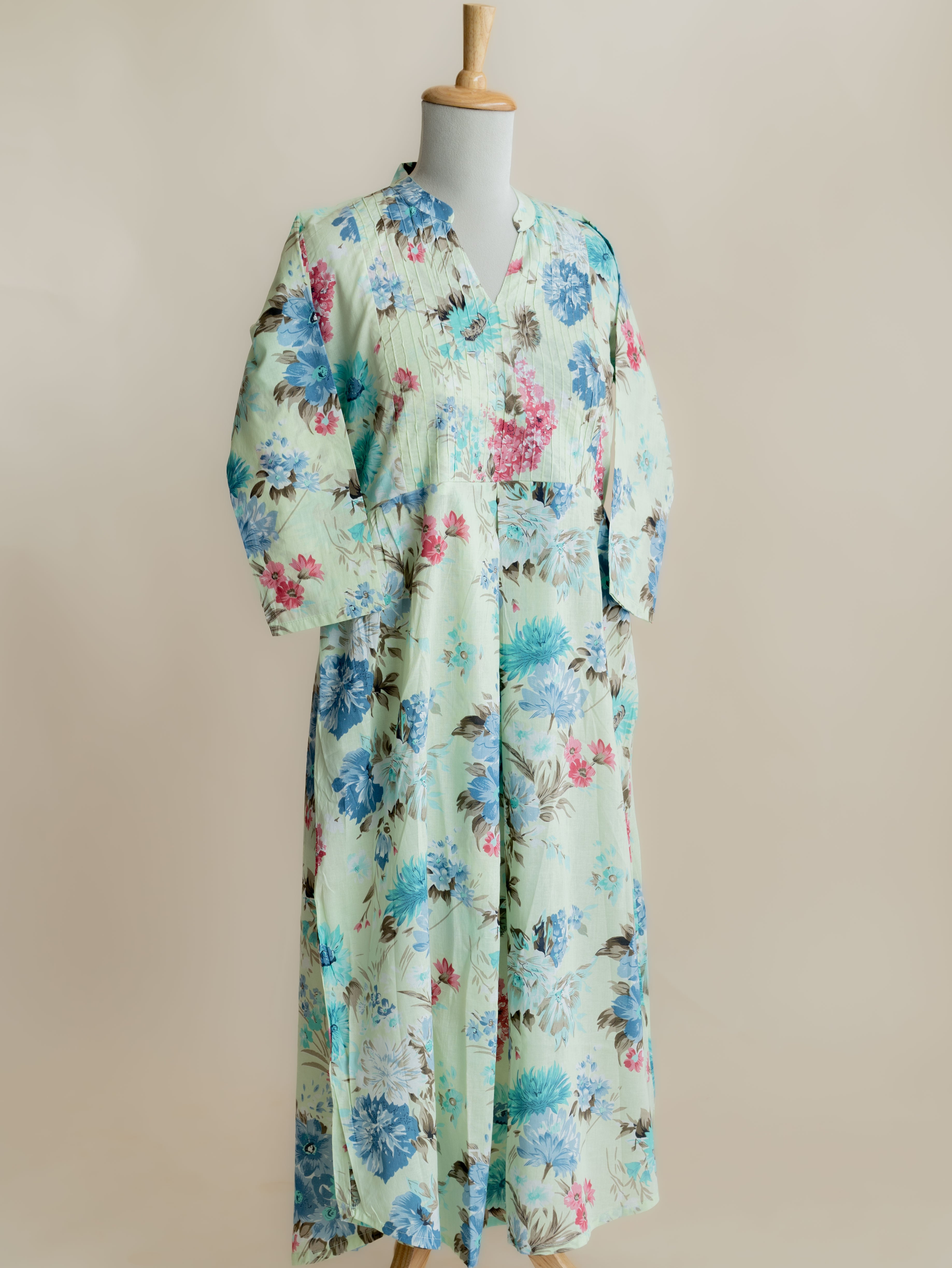 Apurva Cotton Printed A-Line Kurta