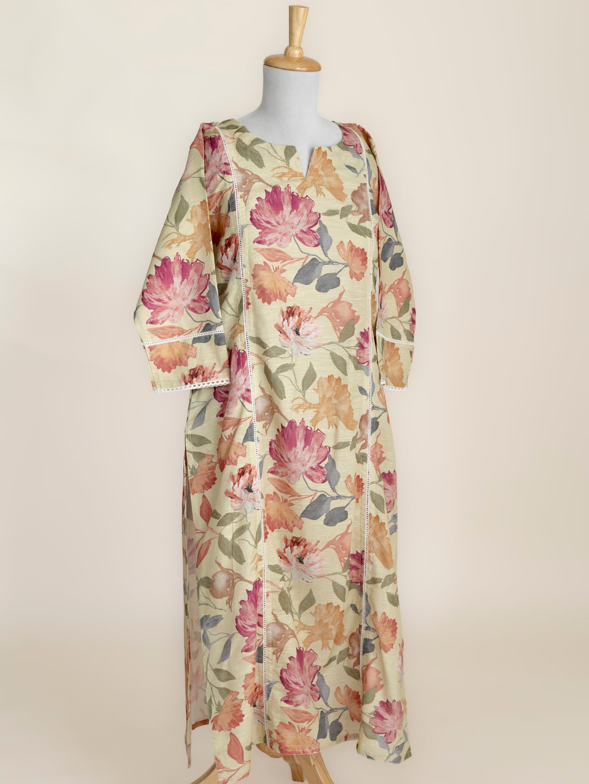 Shanaya Cotton Digital Printed Straight Kurta