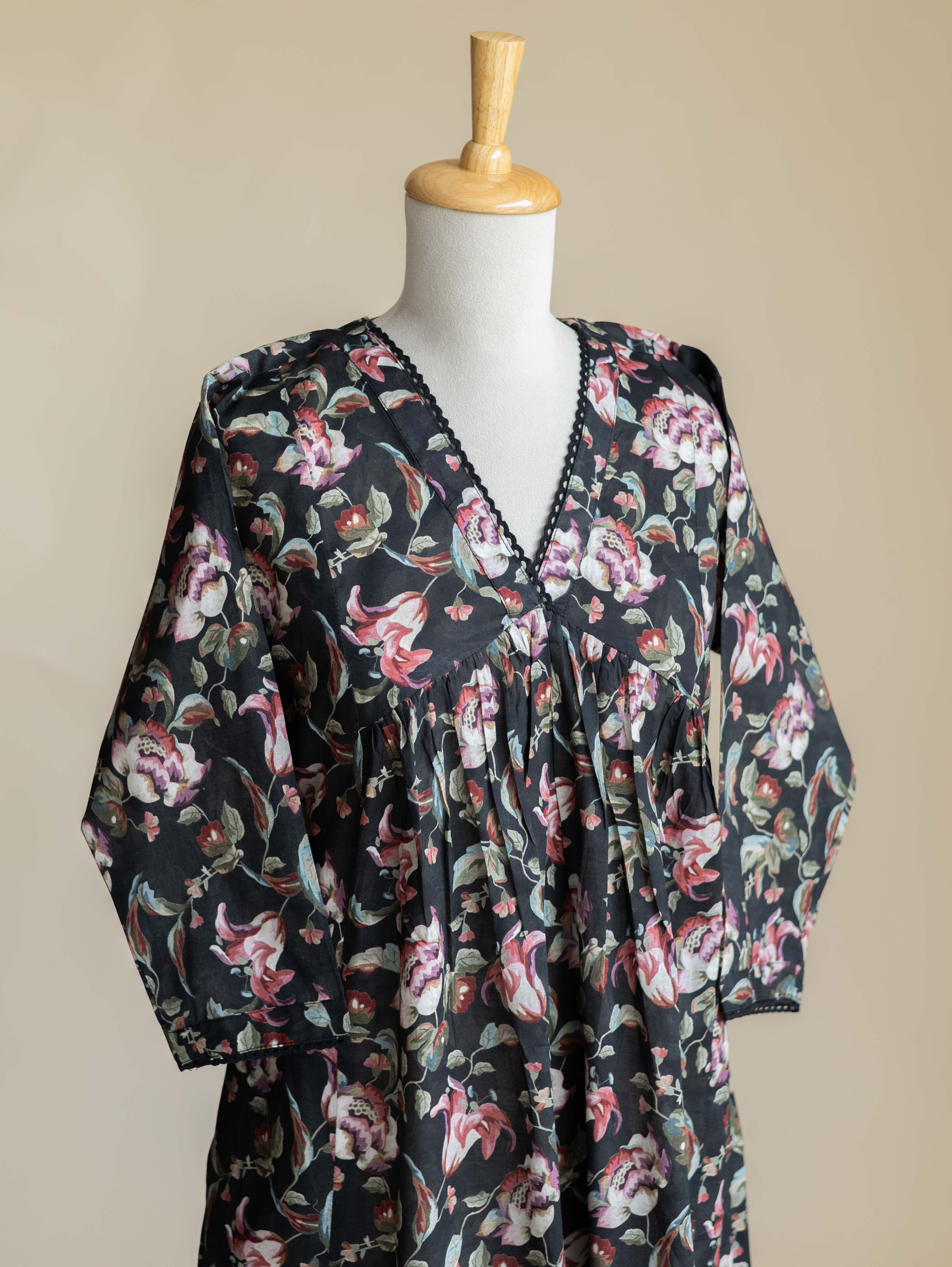 Mira Cotton Digital Printed A-Line Kurta