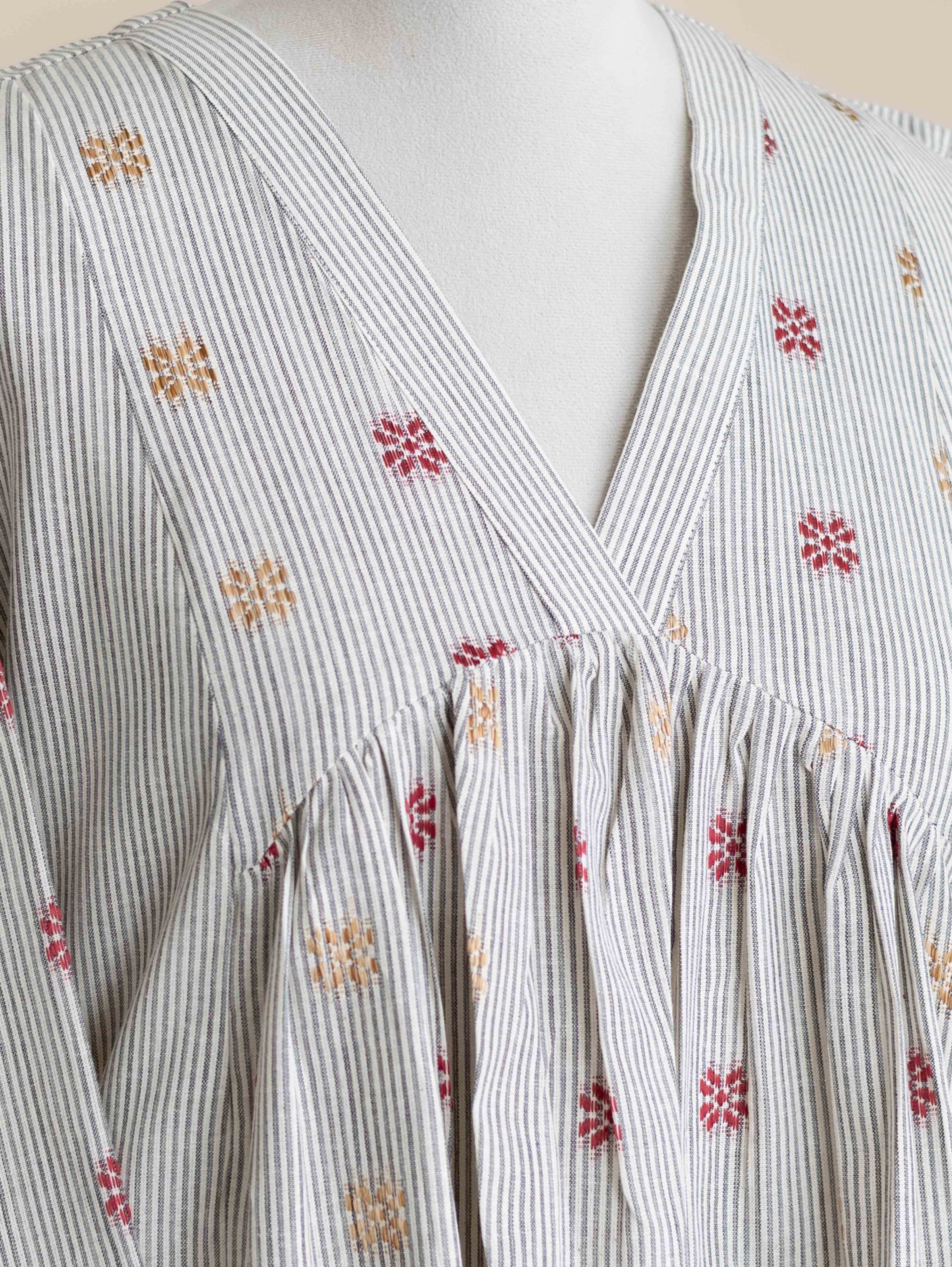Afshira Cotton Handloom A-Line Kurta