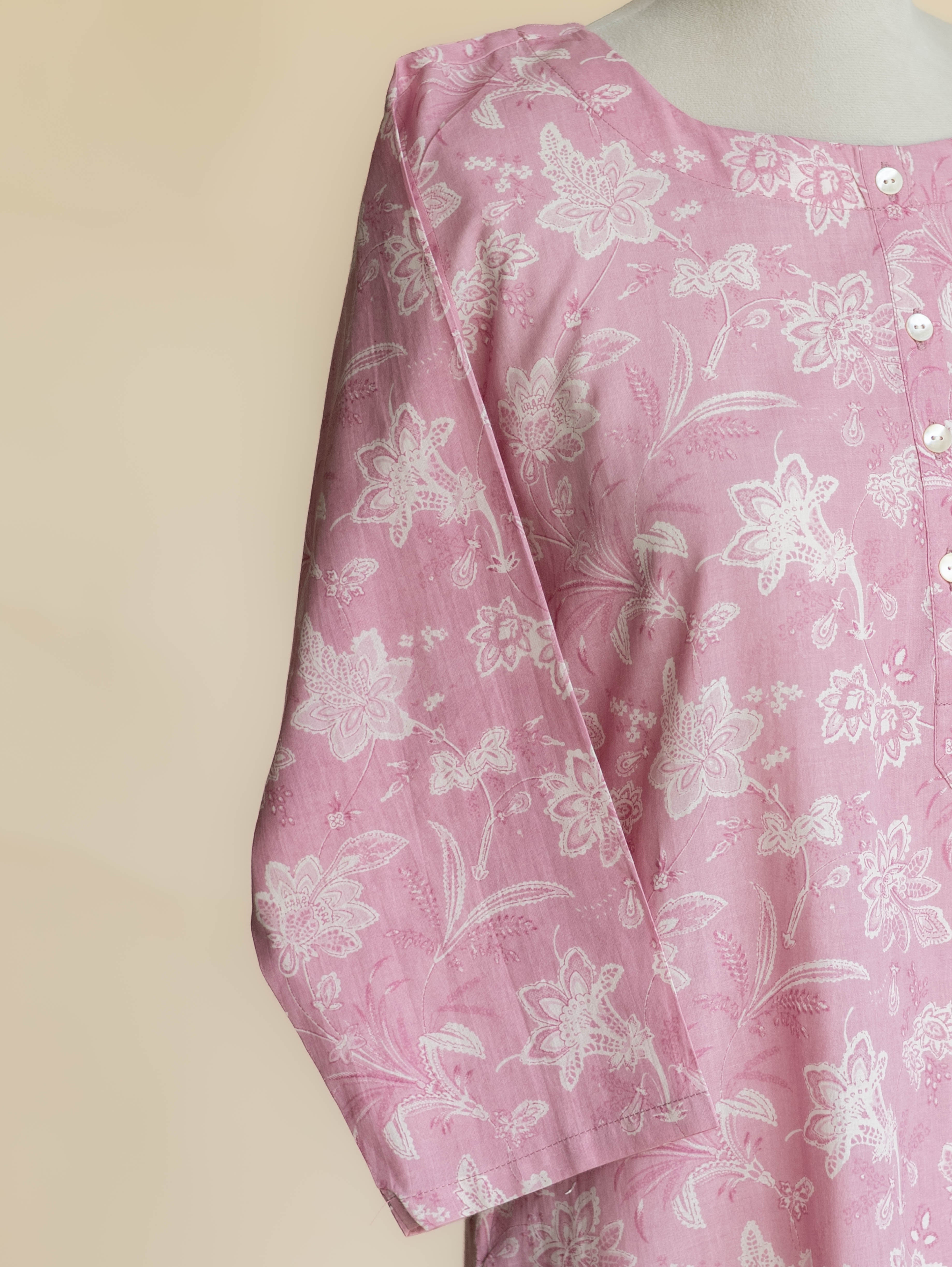 Yahiya Cotton Printed Straight Kurta