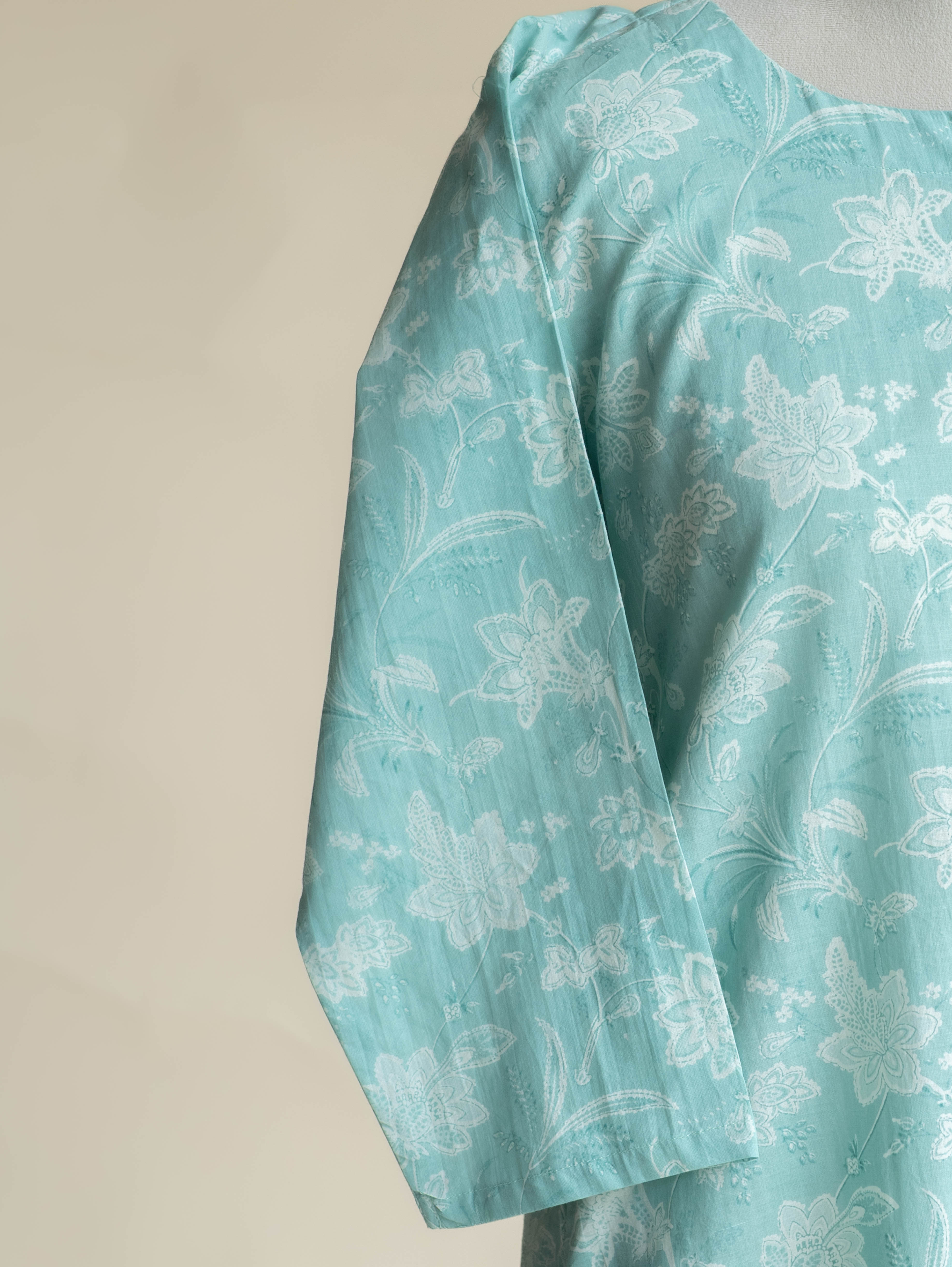 Alaka Cotton Printed Straight Kurta
