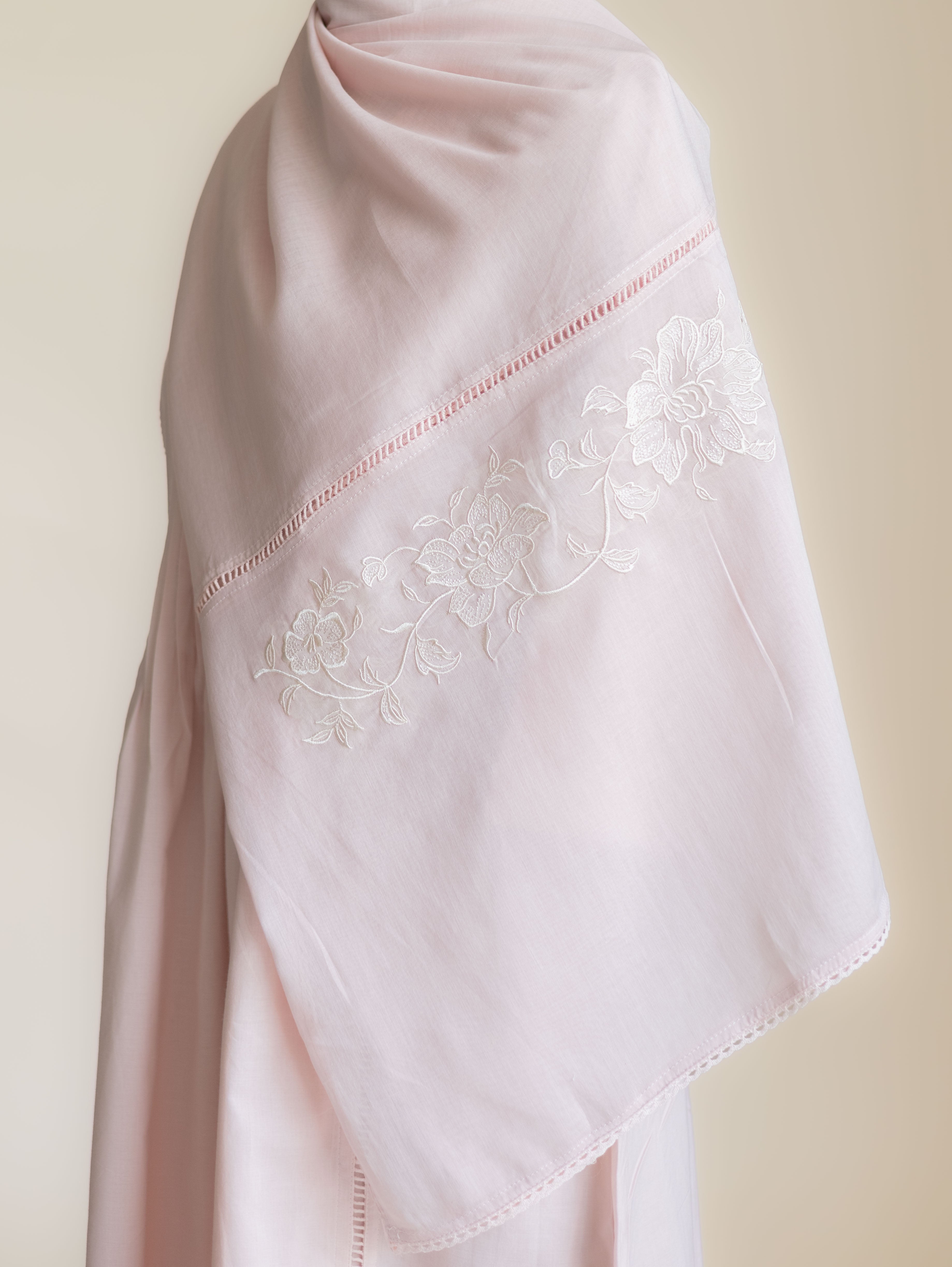 Kesiya Cotton Embroidered A-Line Suit Set