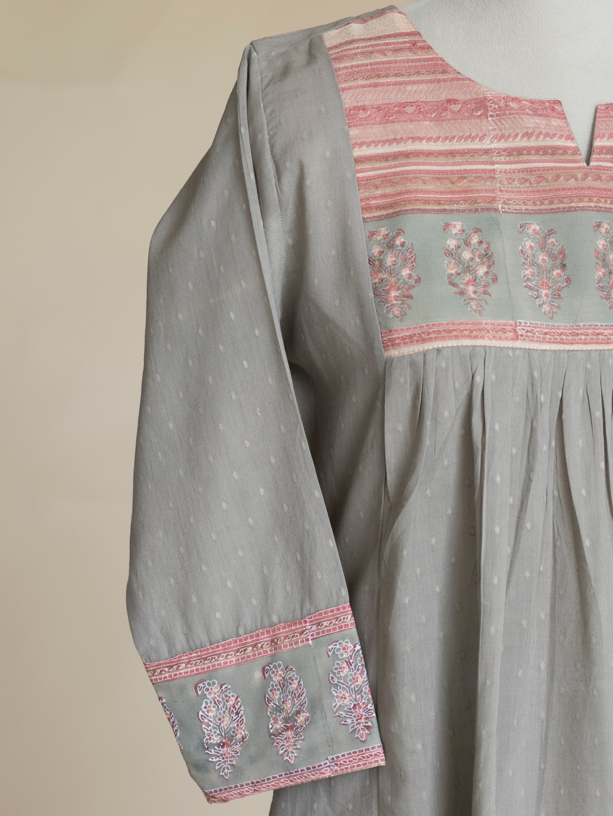 Laniya Cotton Dobby A-Line Kurta