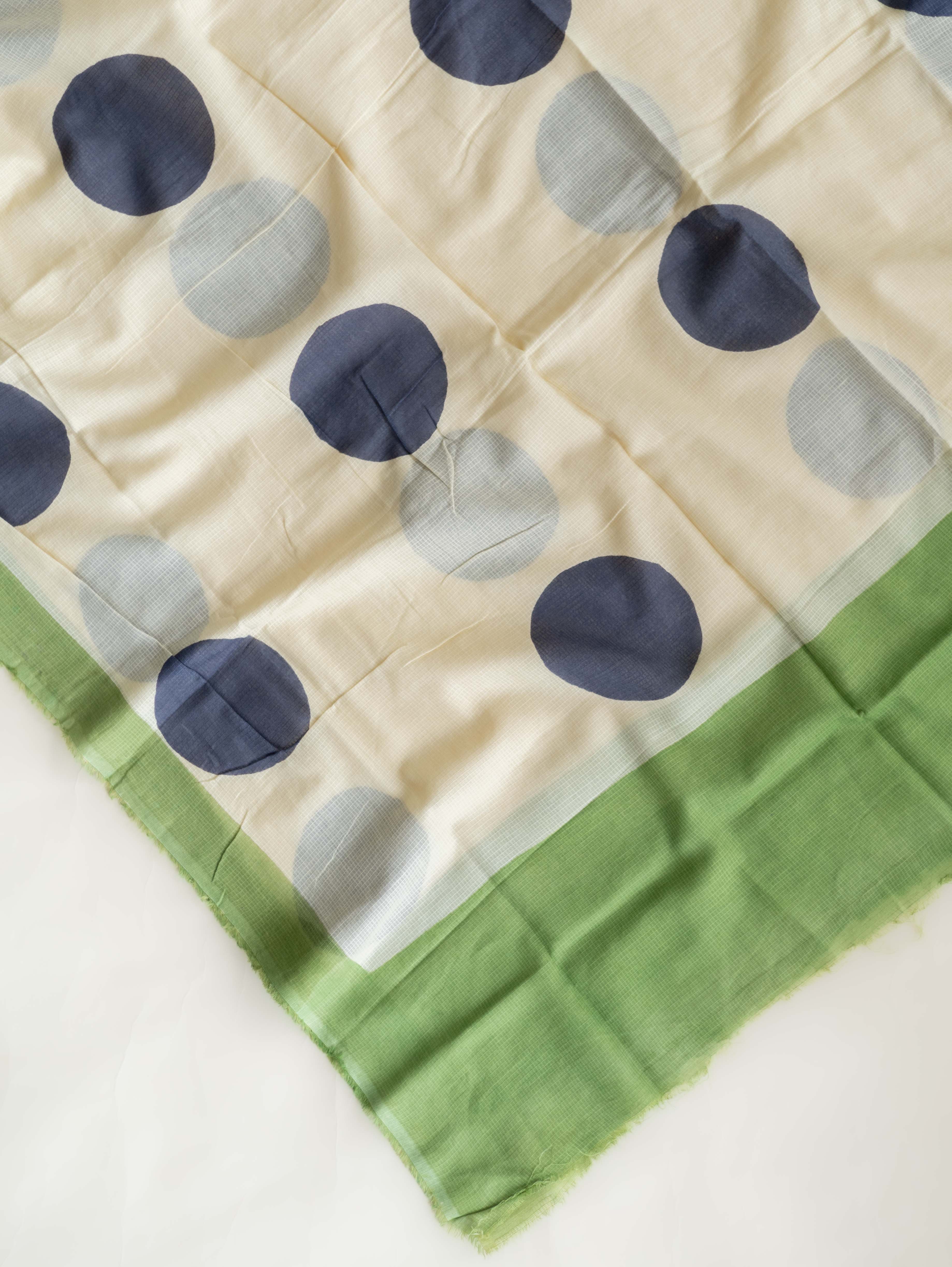 Lamiya Cotton Mulmul Block Printed Unstitched Suit - 3 Piece