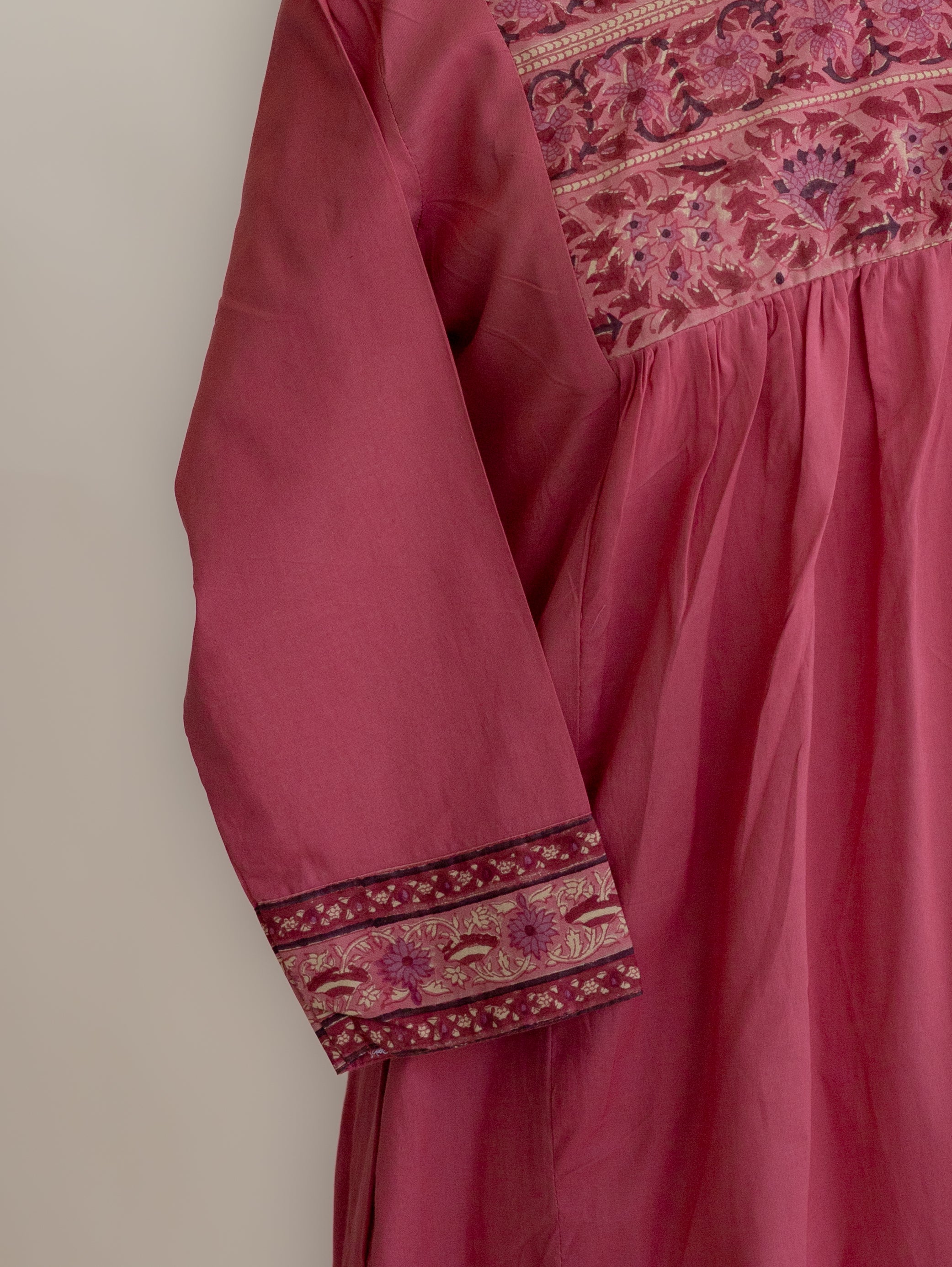 Shahza Cotton Plain A-Line Kurta