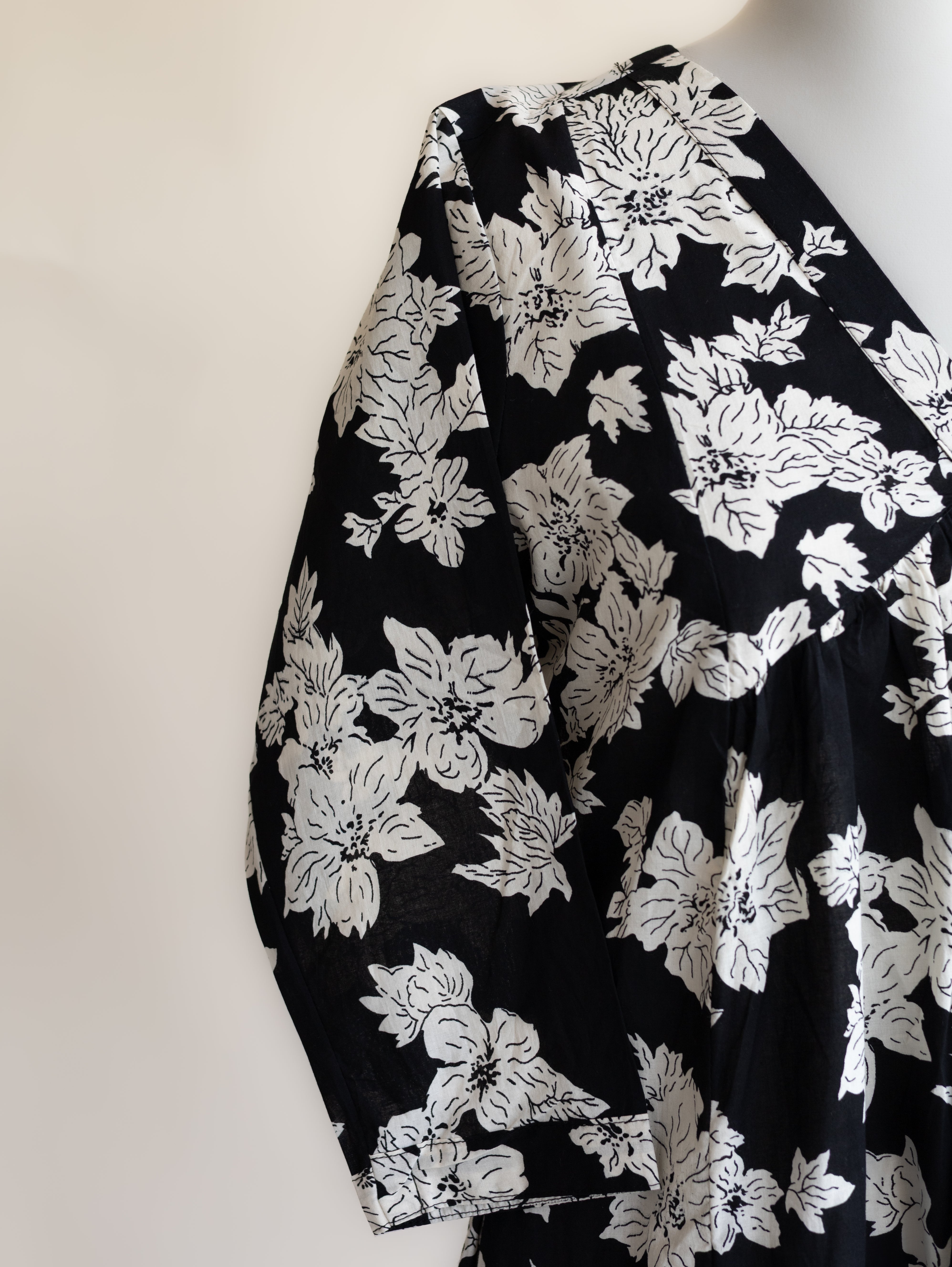 Kaira Cotton Printed A-Line Kurta