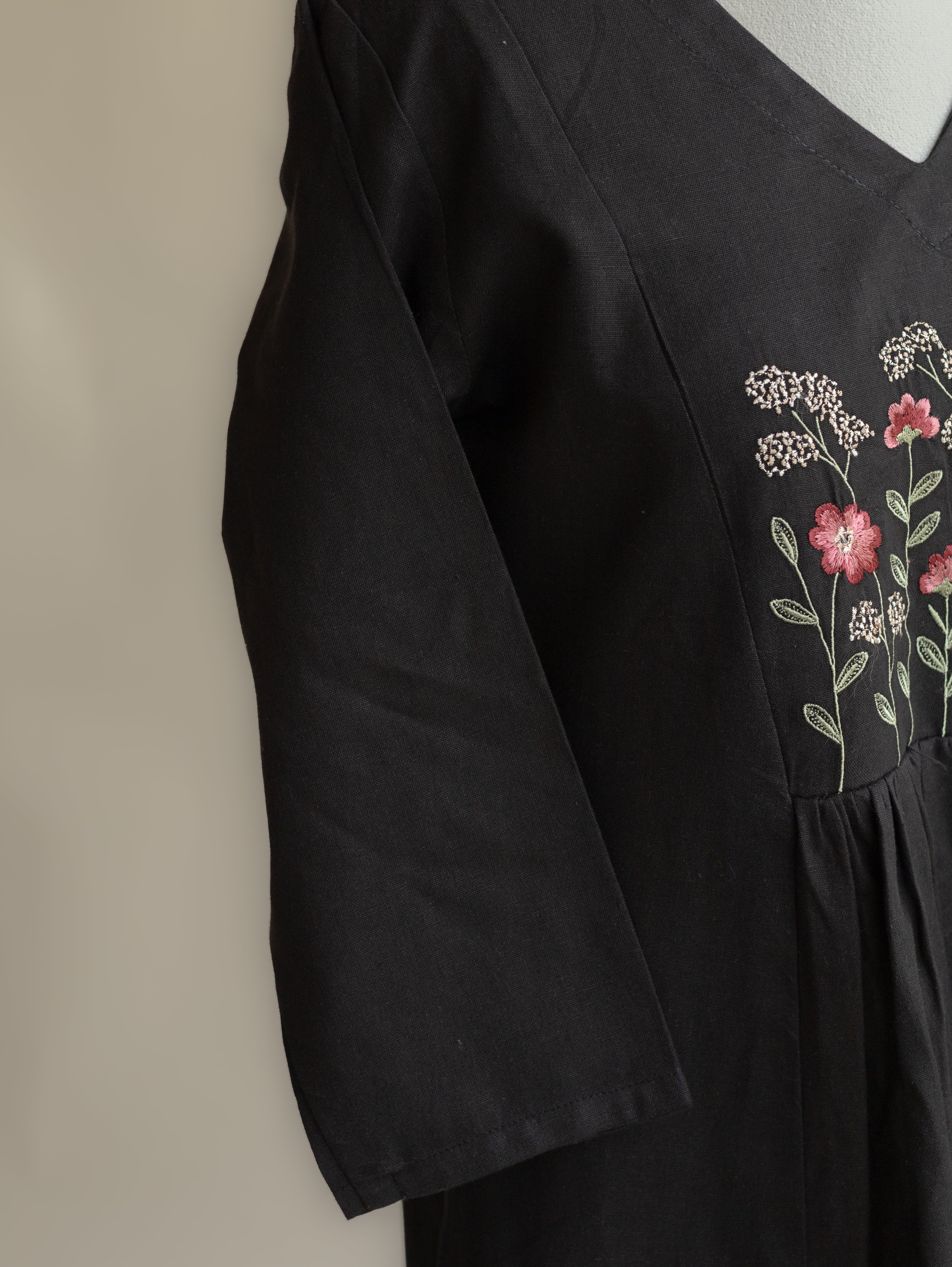 Sheeba Cotton Embroidered A-Line Kurta