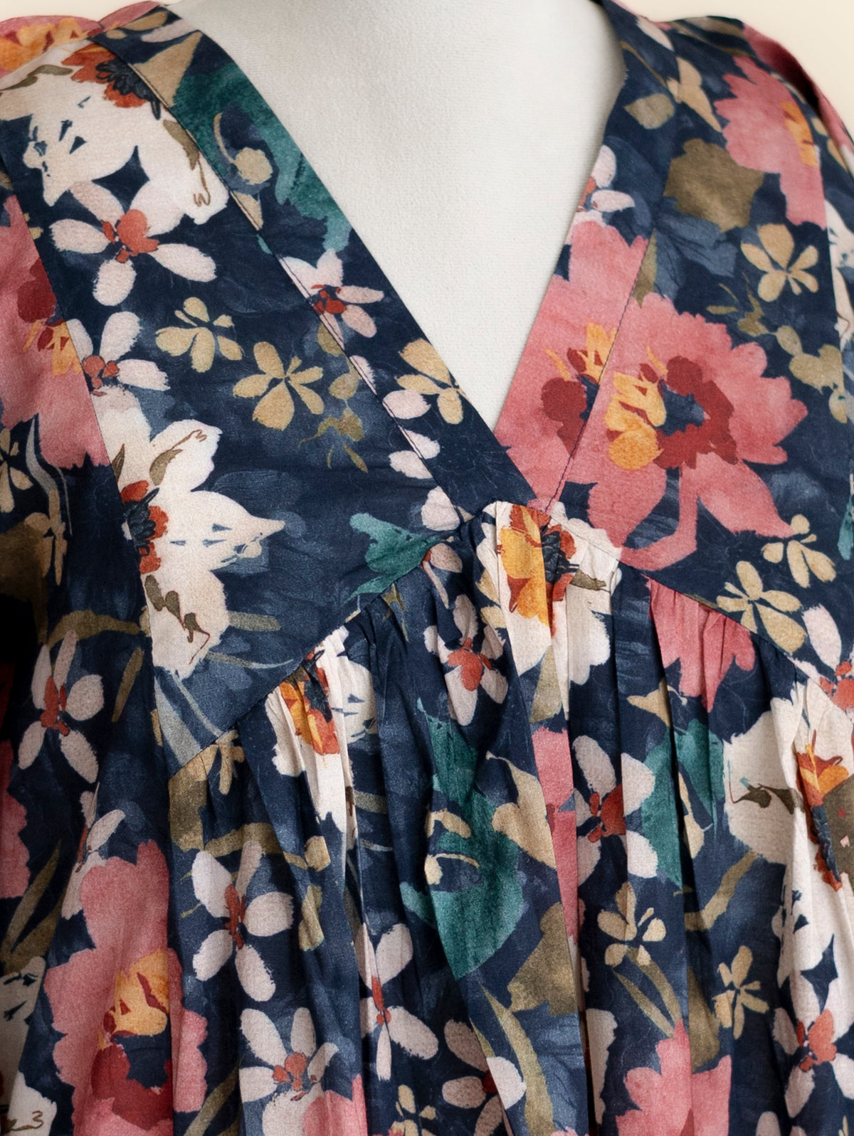 Rameesa Cotton Digital Printed A-Line Kurta