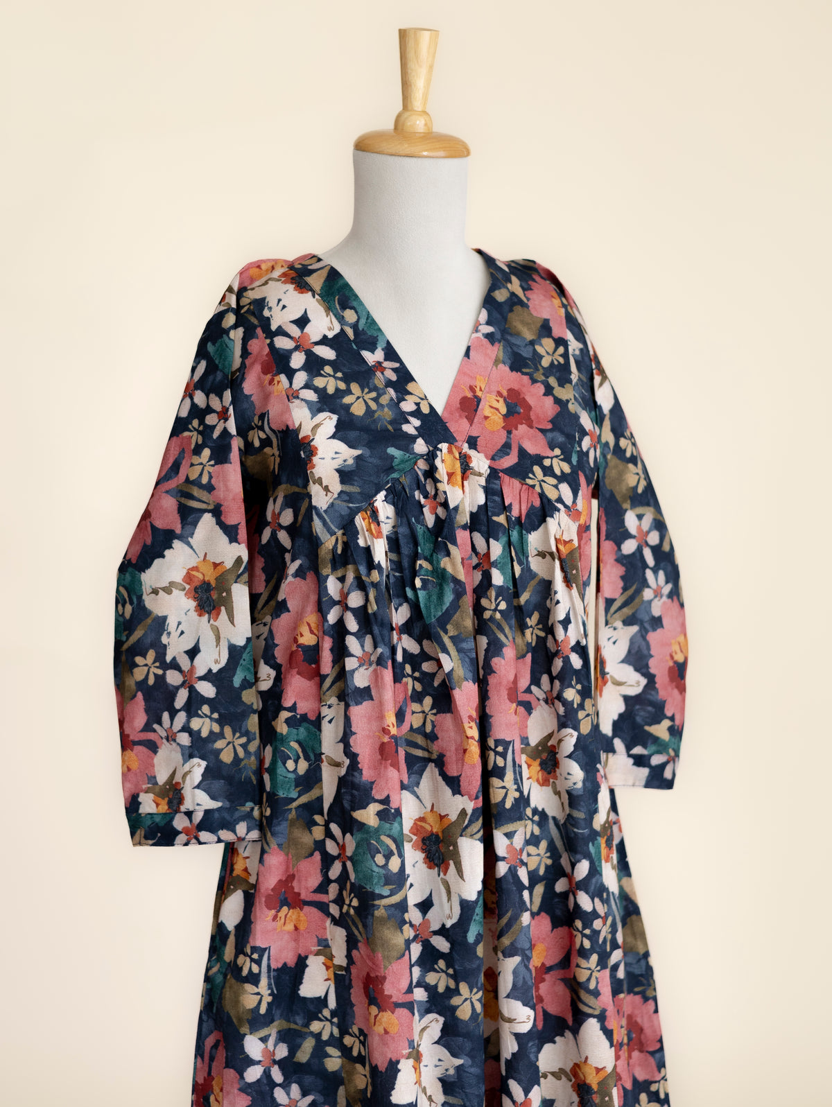 Rameesa Cotton Digital Printed A-Line Kurta