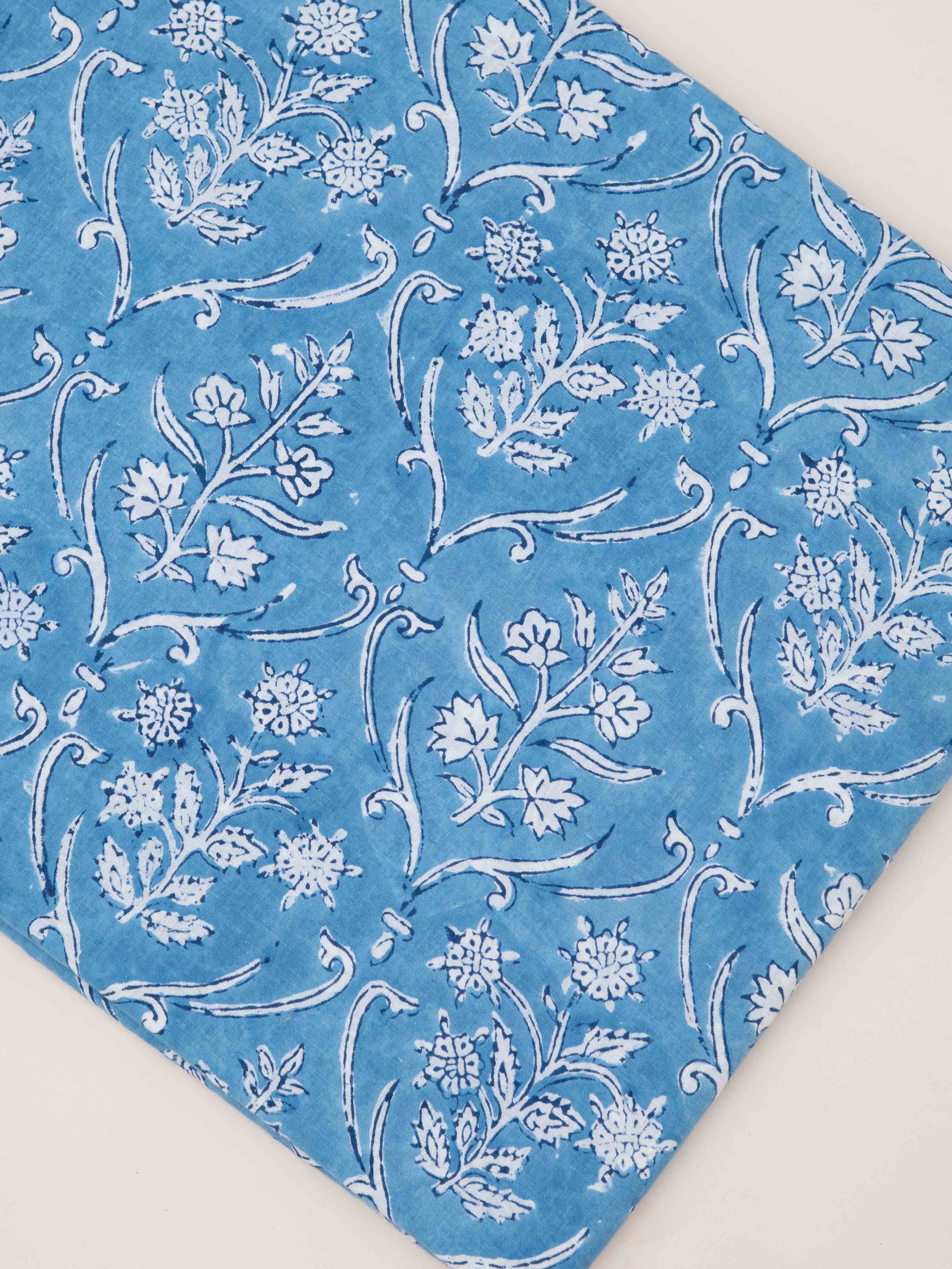 Cotton Hand Block Print Fabric
