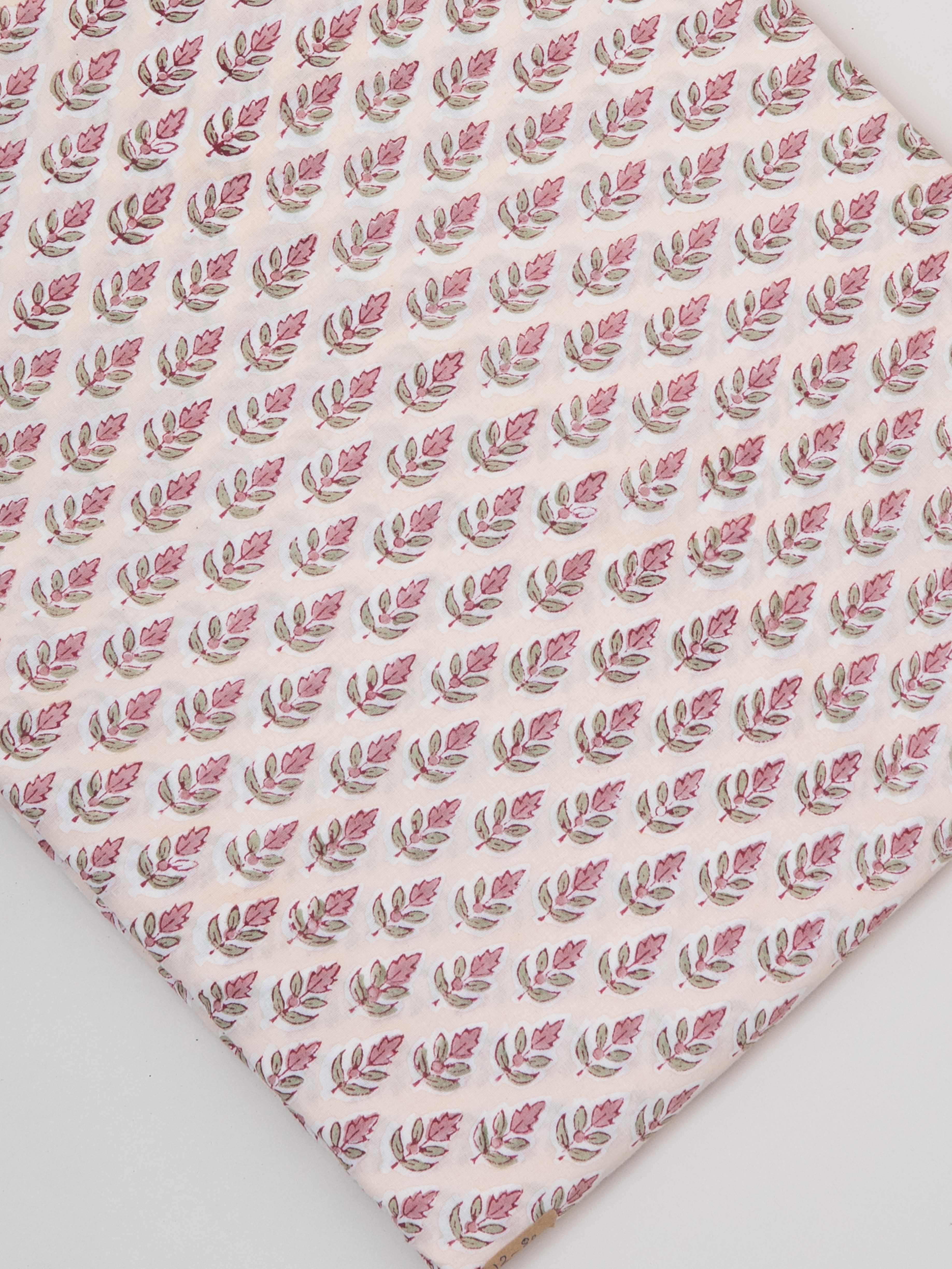Cotton Hand Block Print Fabric
