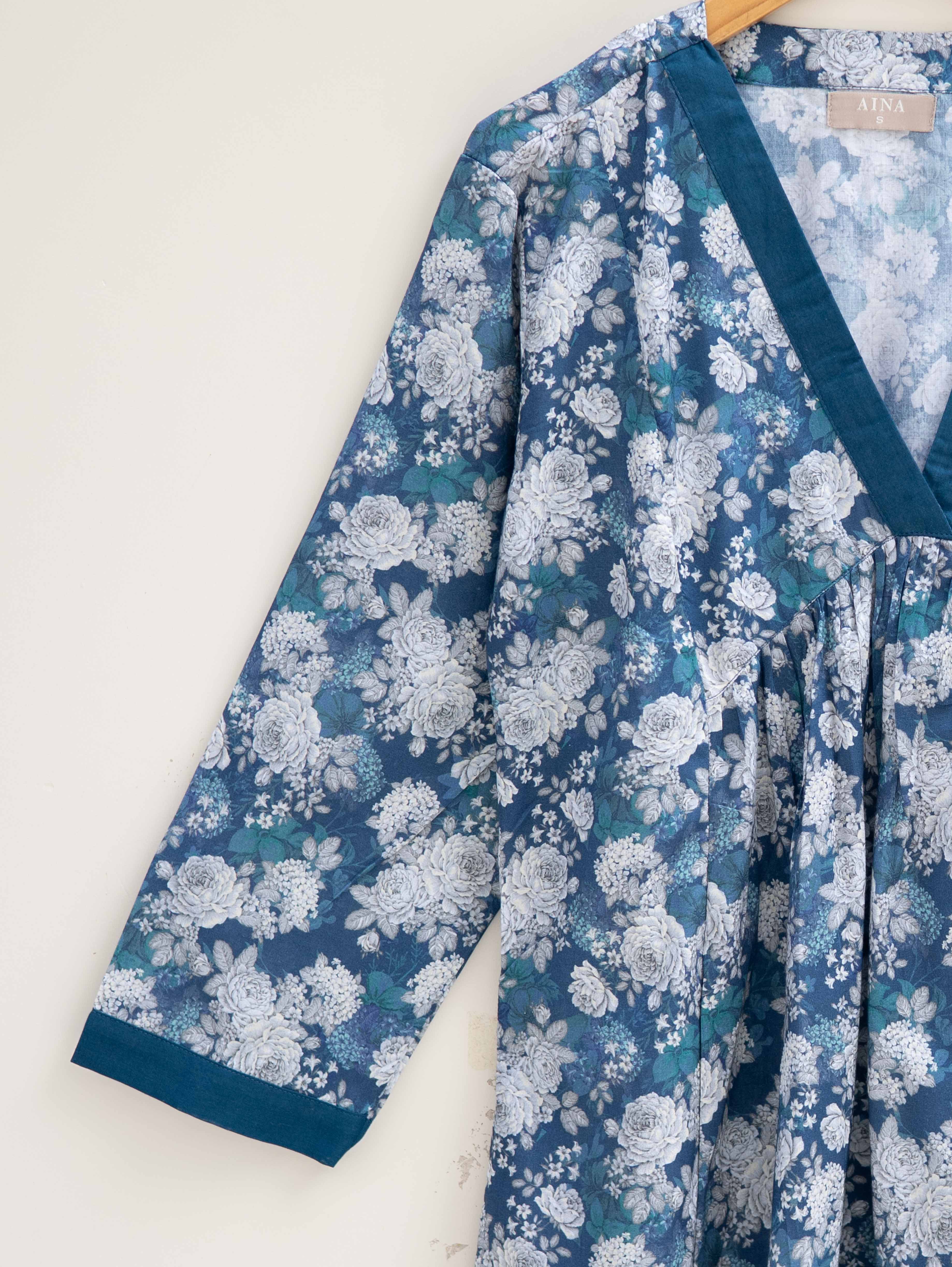 Cotton Digital Print A-Line Kurta