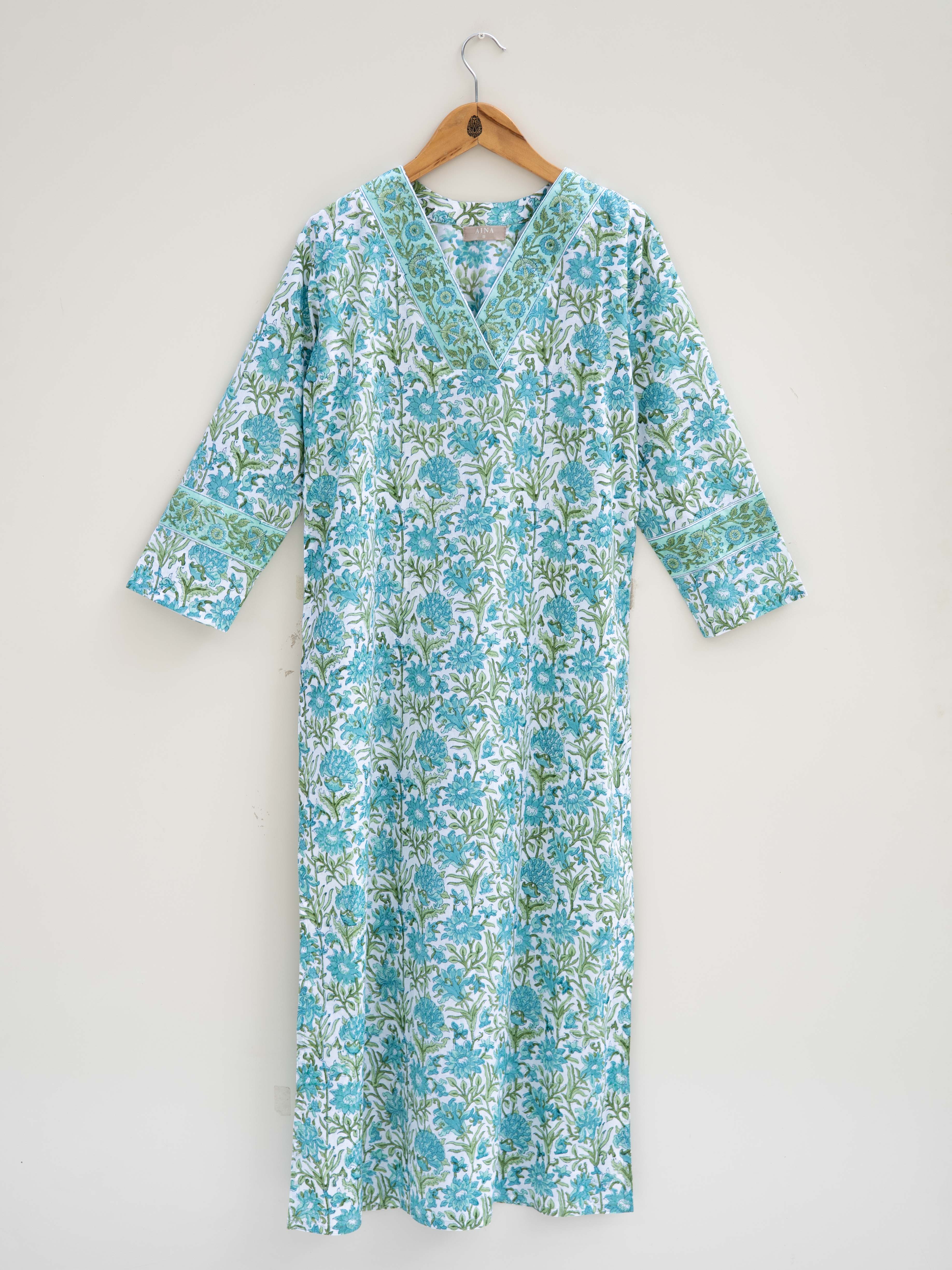 Cotton Printed Straight Kurta