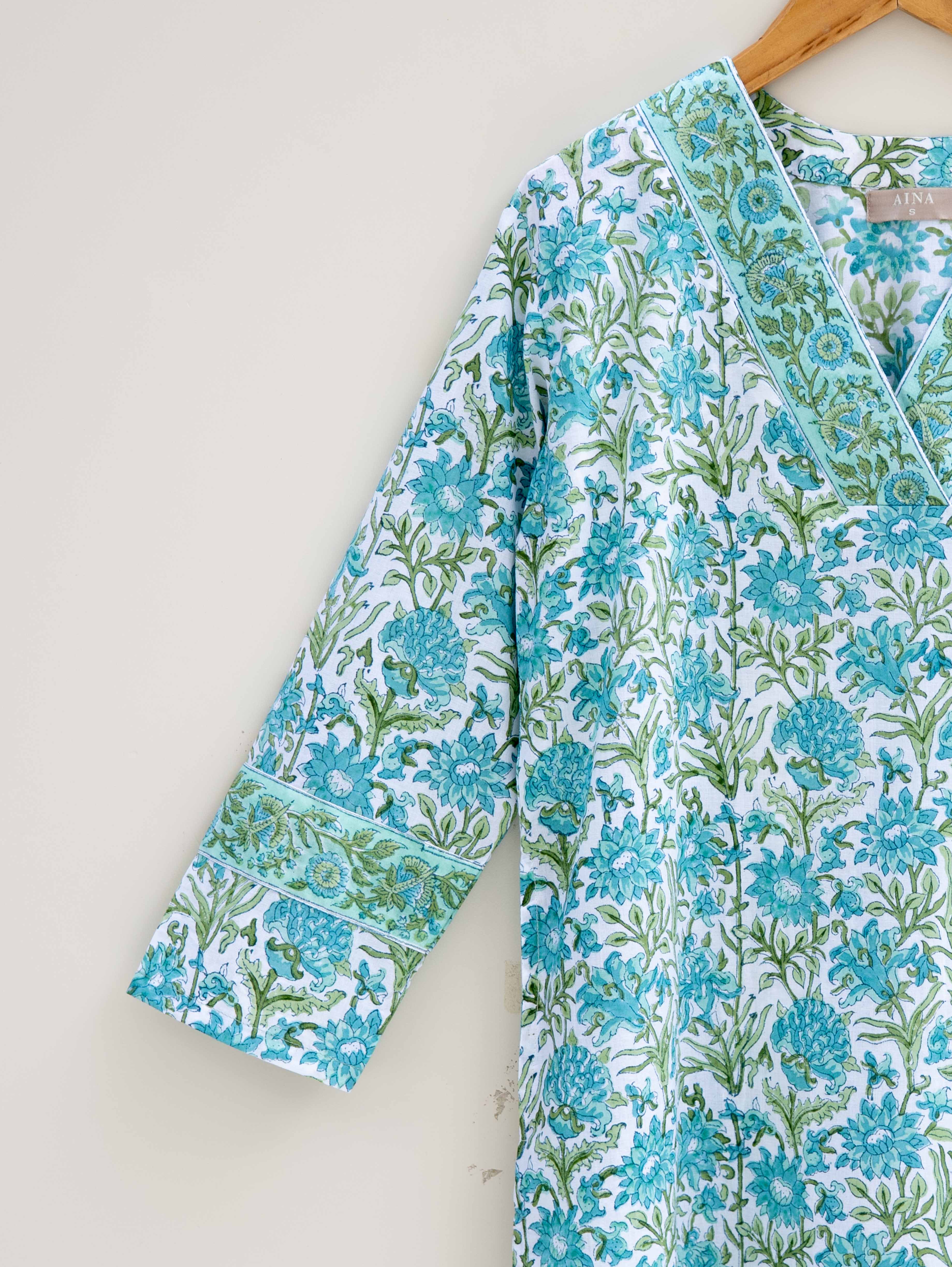 Cotton Printed Straight Kurta