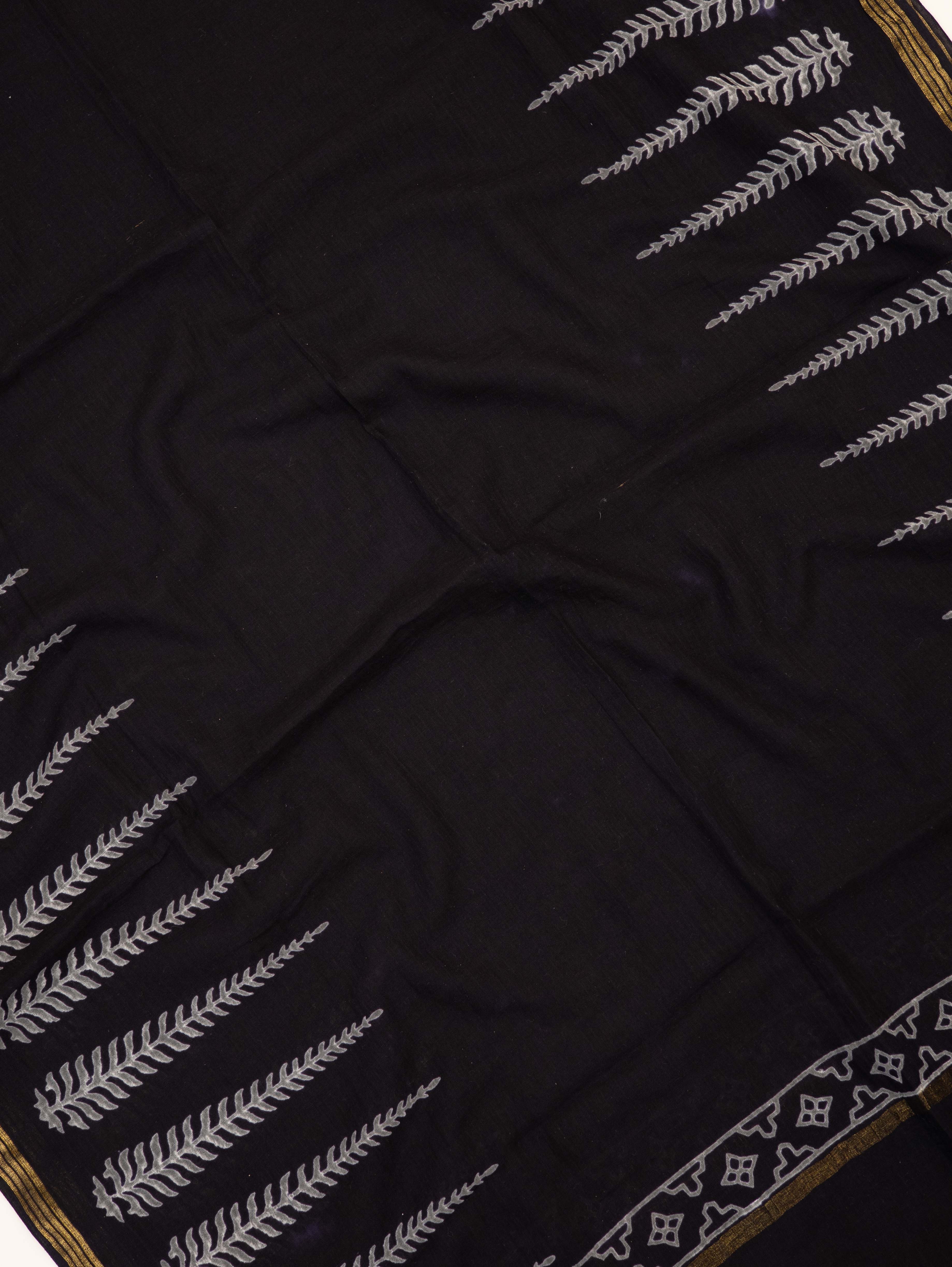 Cotton block printed dupatta