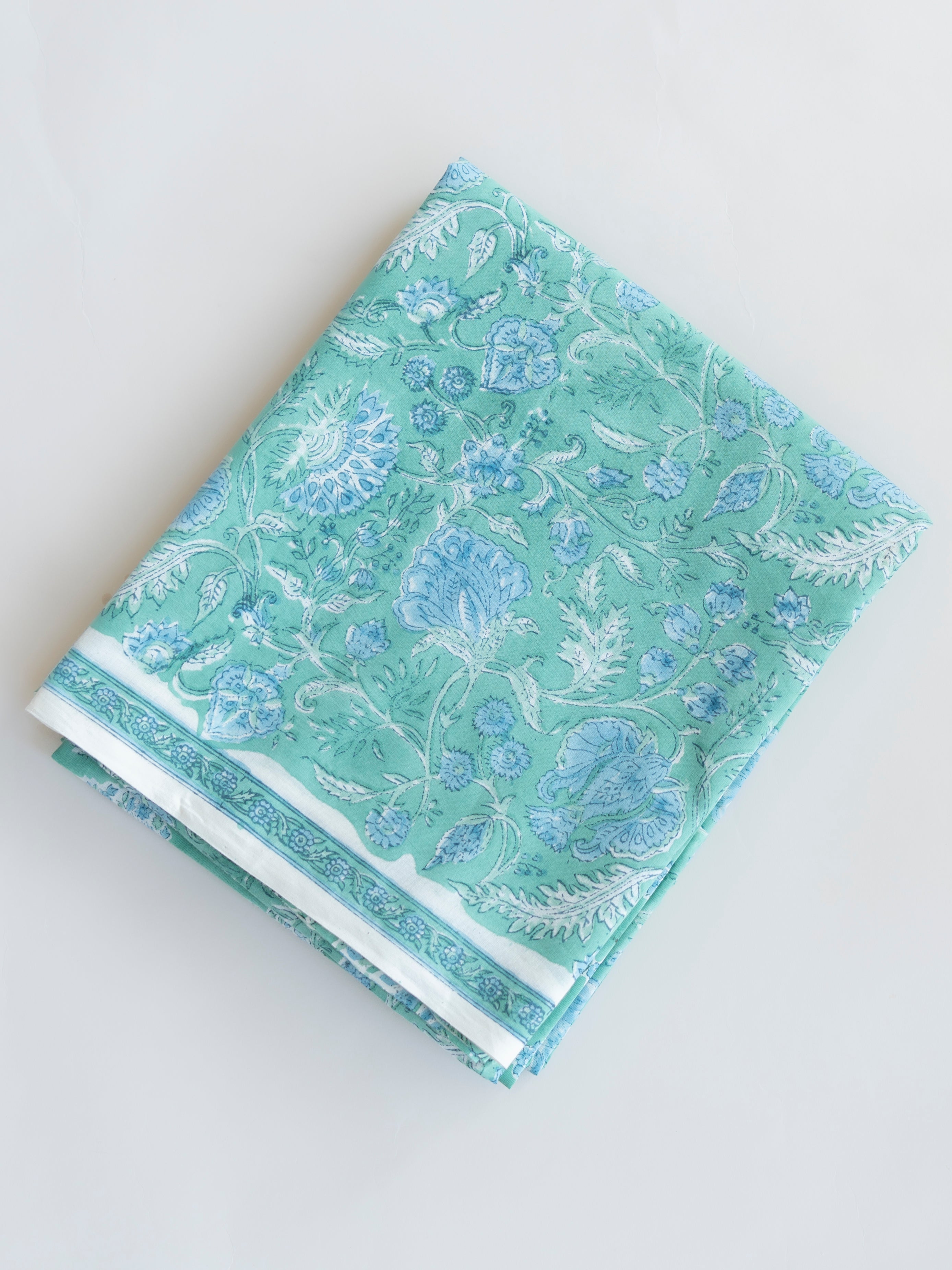 Cotton Block Printed Unstitched Suit Set - 3 Piece