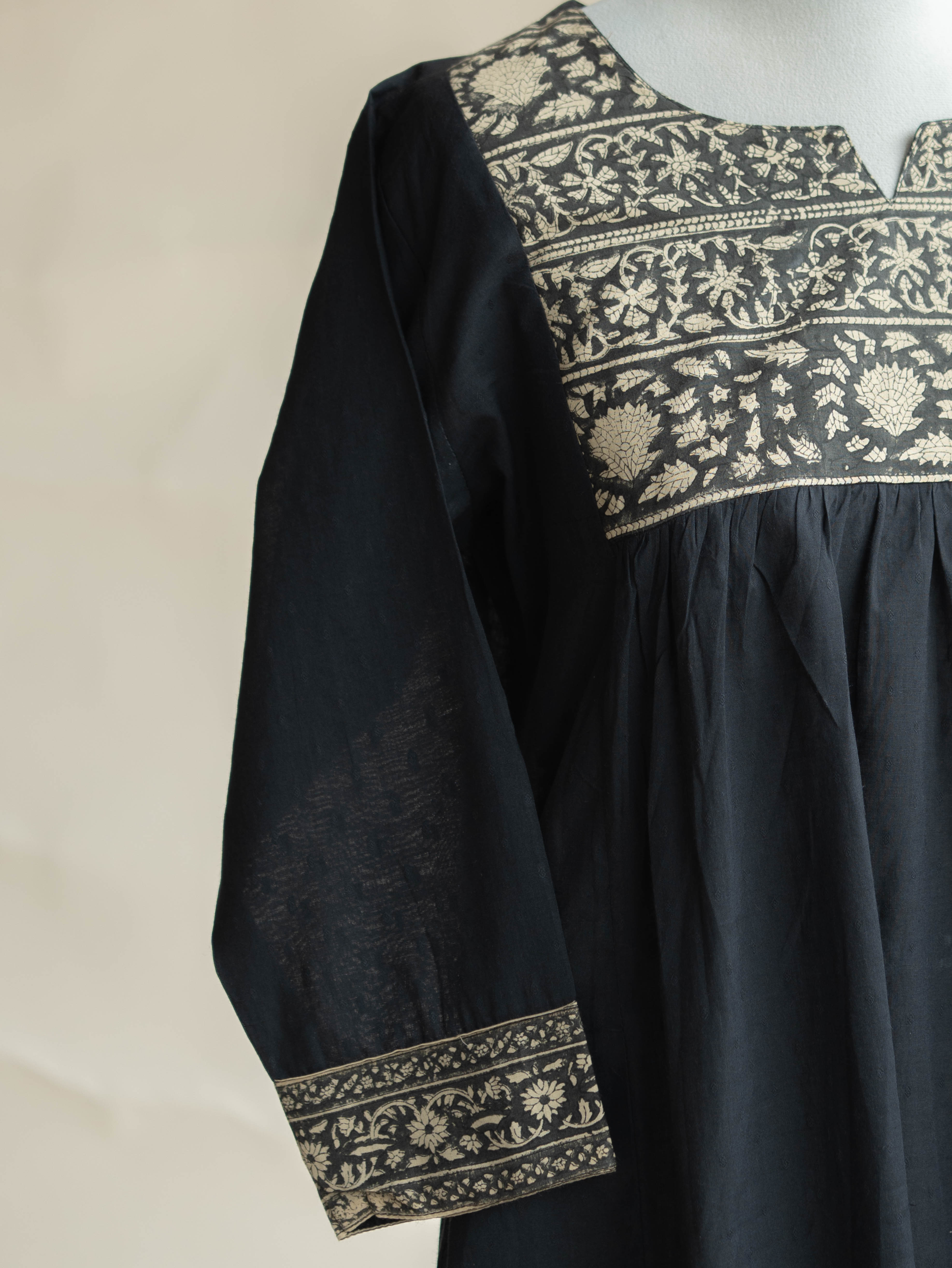 Eshana Cotton Plain A-Line Kurta