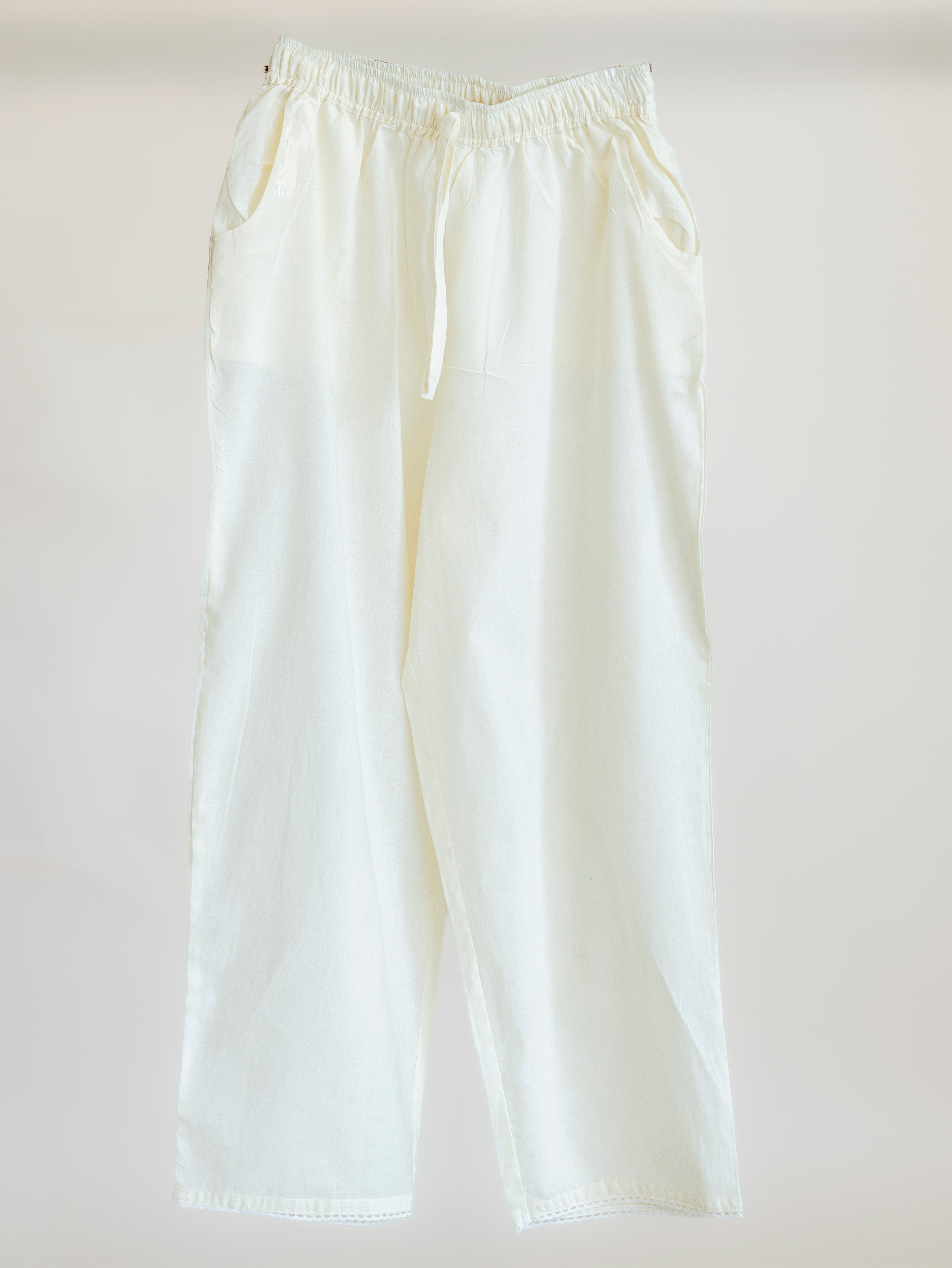 Lisha Cotton Block Printed A-Line Suit Set