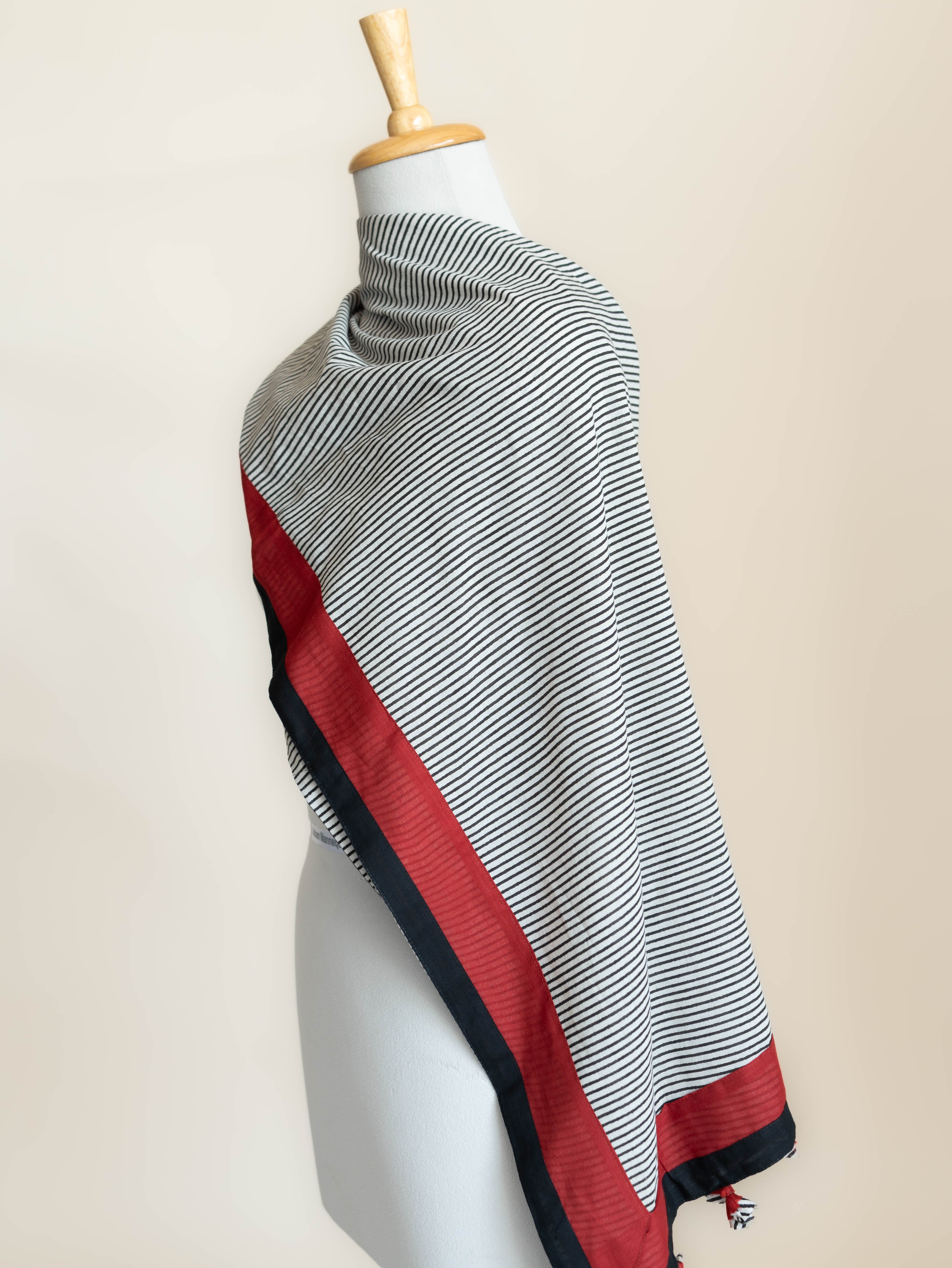 Anekha Cotton Block Printed Dupatta