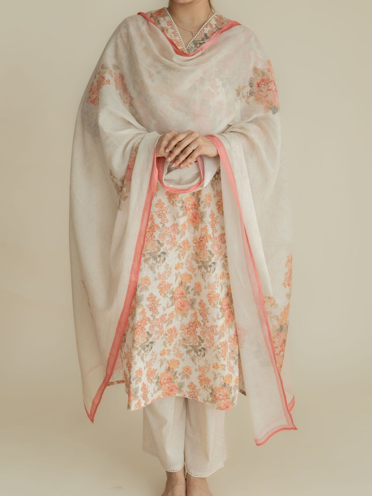 Abya Cotton Digital Printed Straight Suit Set - AINA