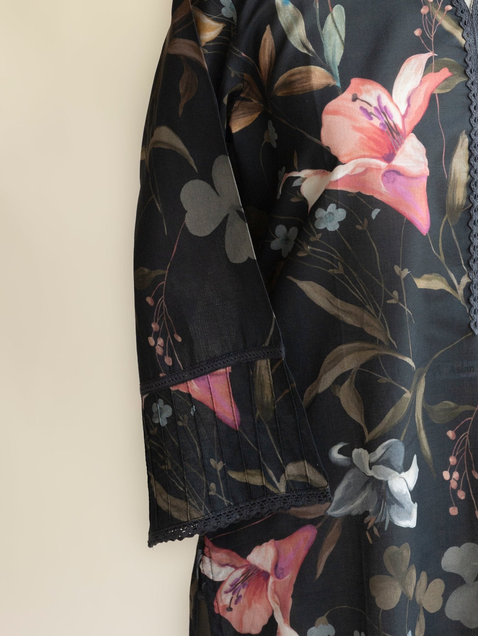 Afiya Cotton Lawn Digital Print Straight Kurta - AINA