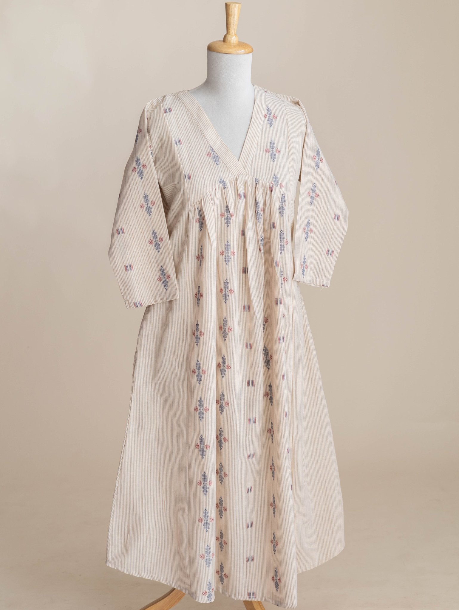 Akira Cotton Handloom A-Line Kurta - AINA