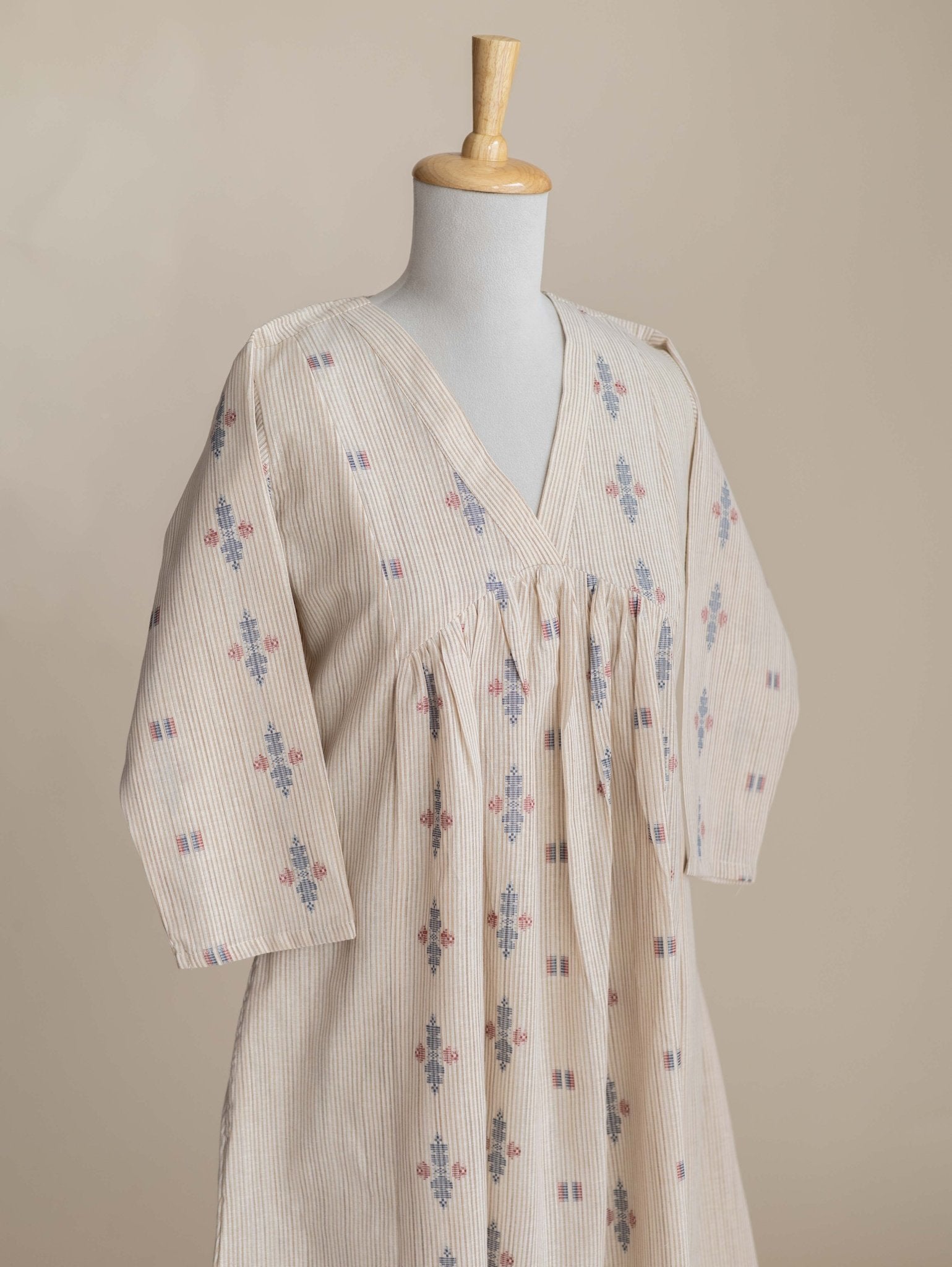 Akira Cotton Handloom A-Line Kurta - AINA