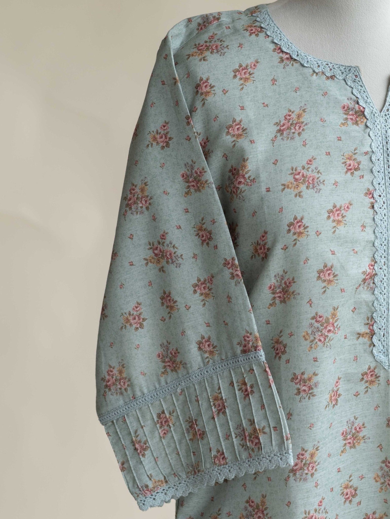 Alya Cotton Digital Printed Straight Kurta - AINA