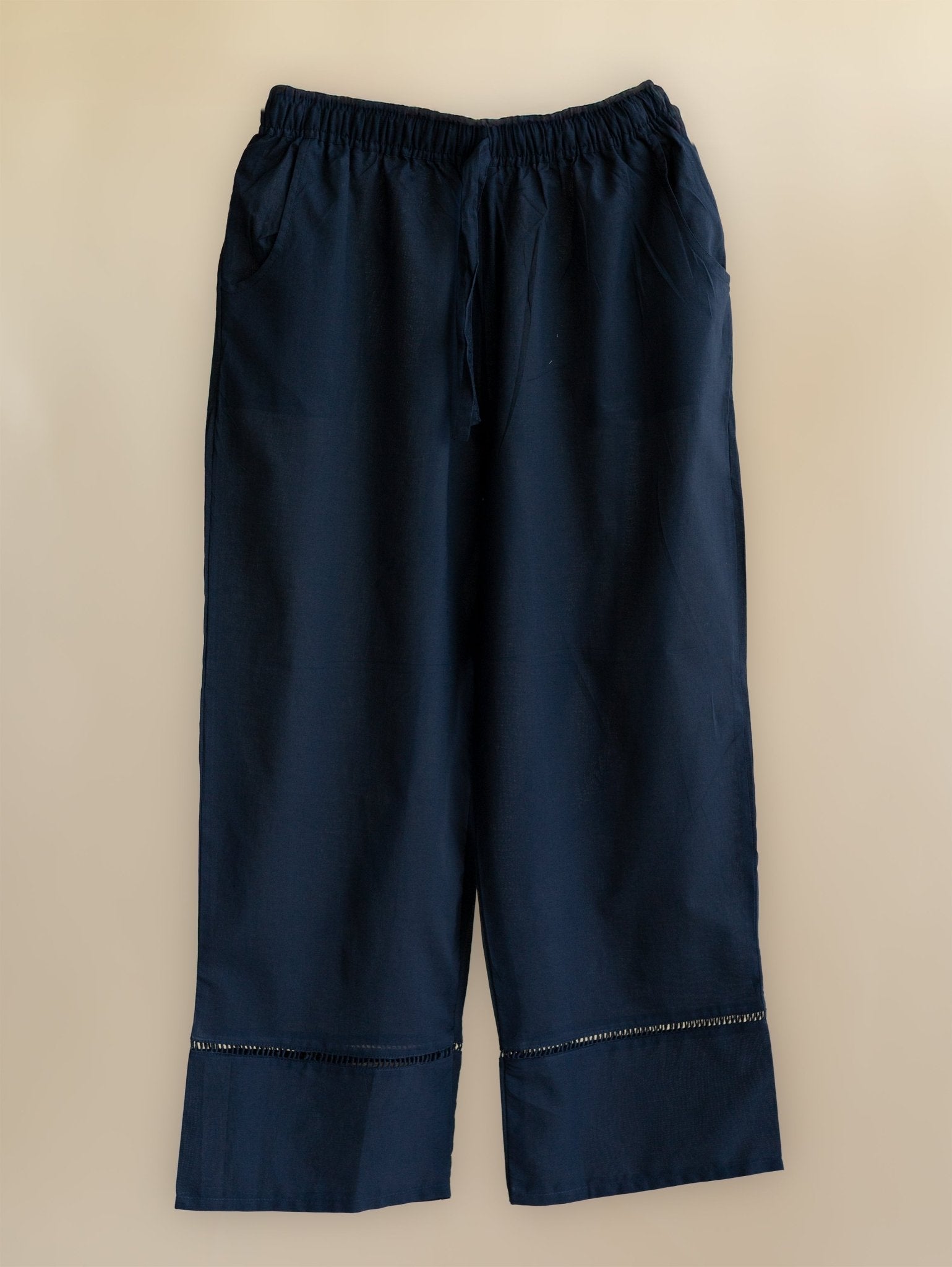 Amrina Cotton Embroidered A - Line Suit Set - AINA