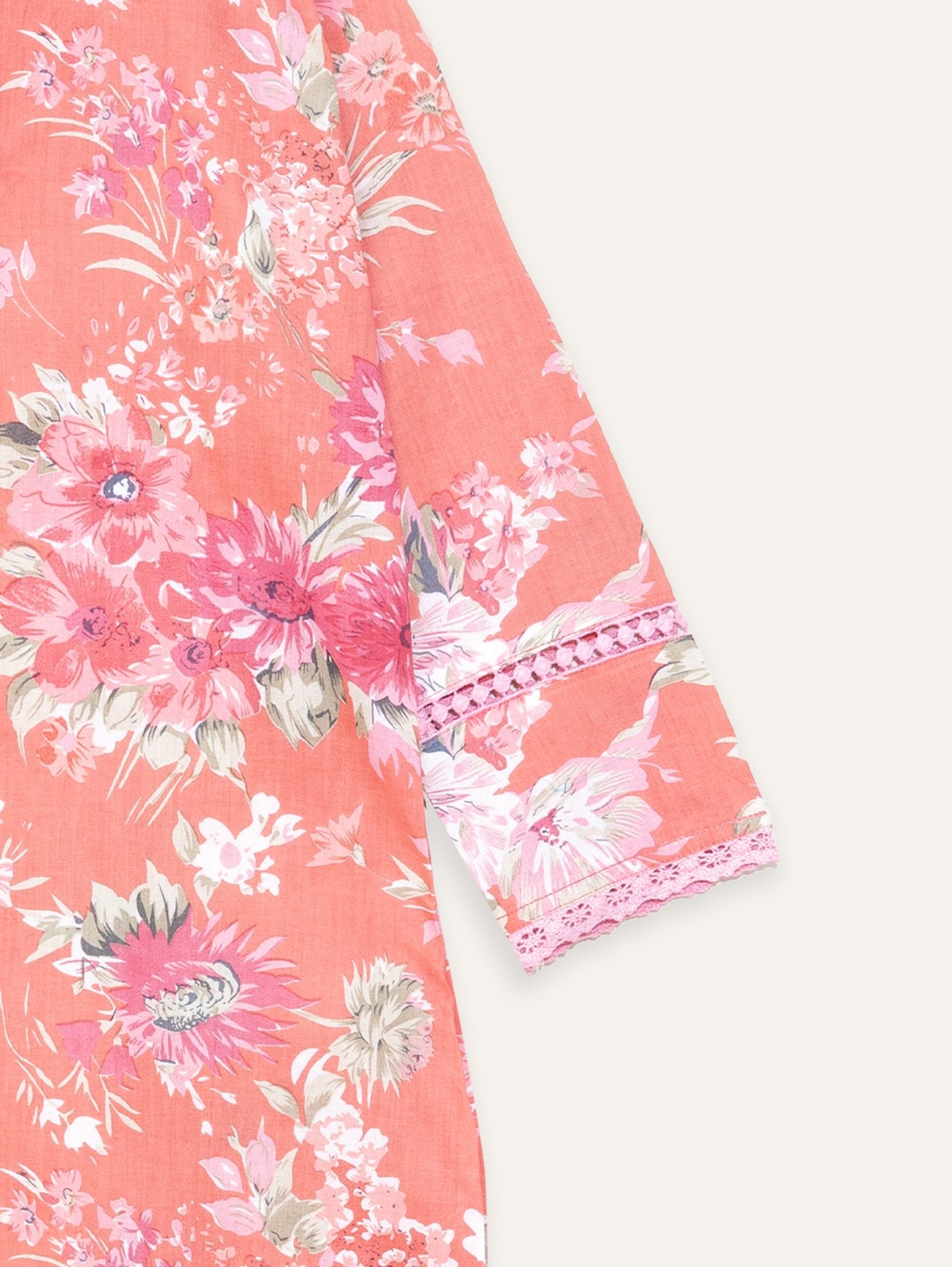 Anila Cotton Digital Printed Straight Kurta - AINA