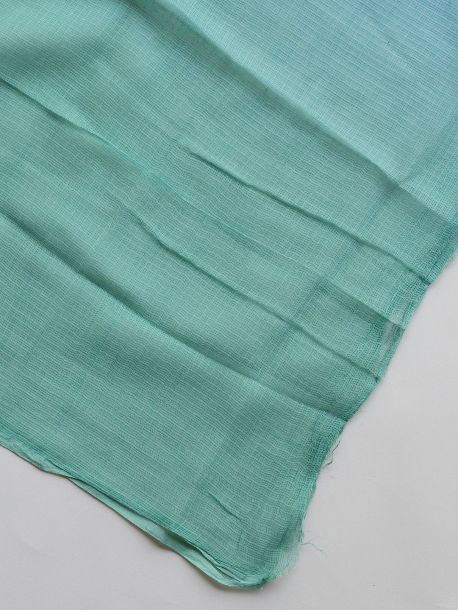 Cotton Block Printed Unstitched Suit Set - 3 Piece - AINA