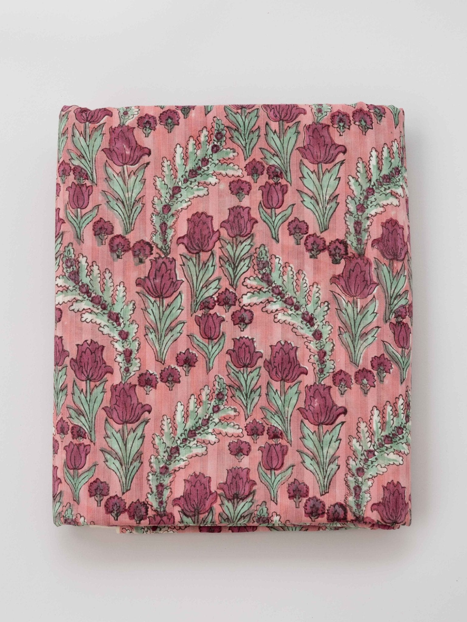 Cotton Hand Block Printed Fabric - AINA