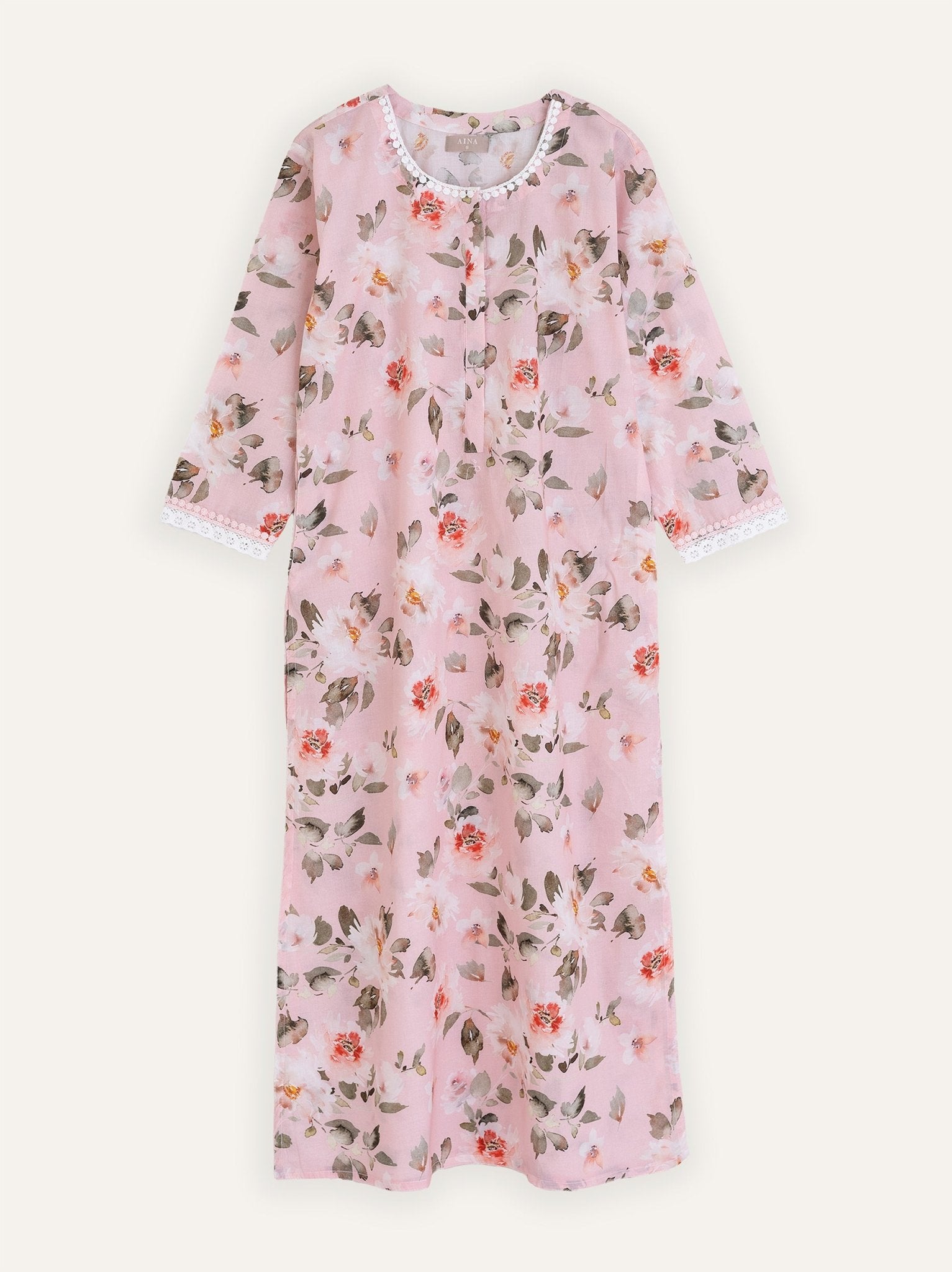 Diyanshi Cotton Digital Print Straight Kurta - AINA