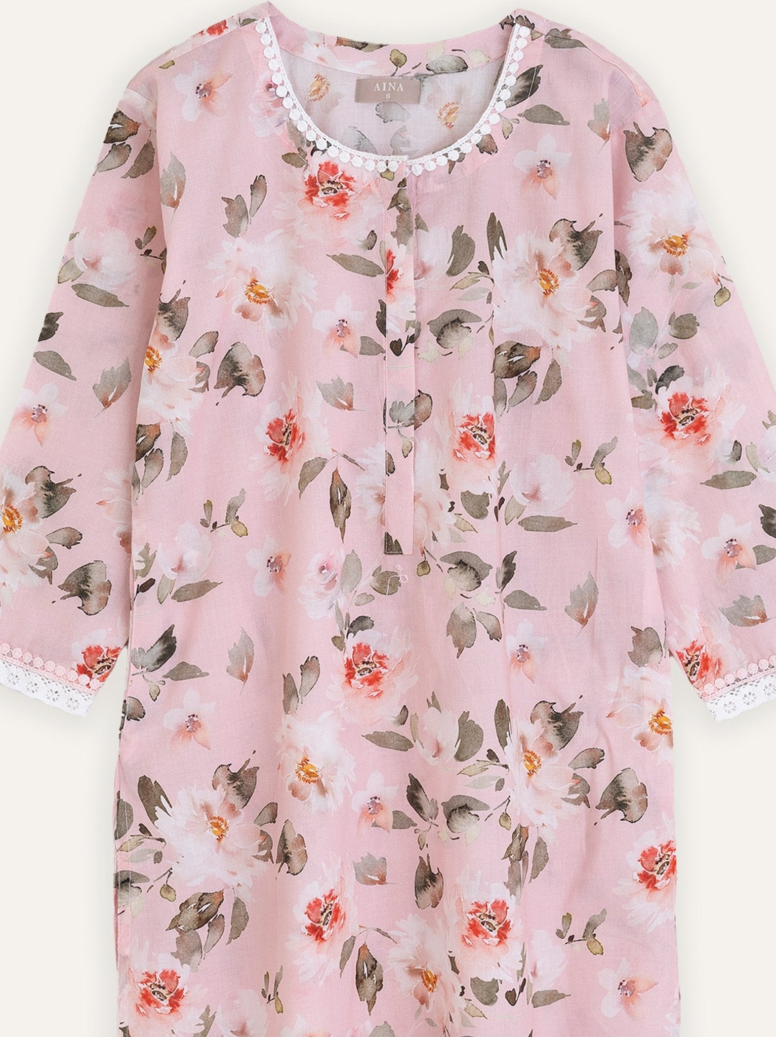 Diyanshi Cotton Digital Print Straight Kurta - AINA