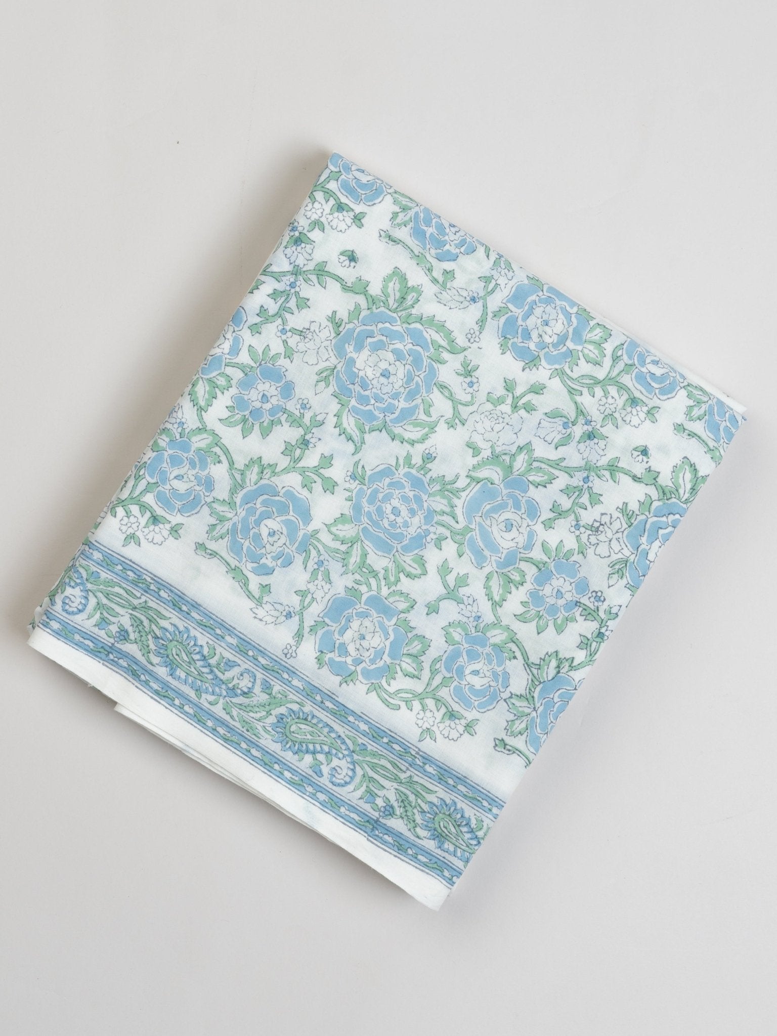 Harsha Cotton Block Printed Unstitched Suit Set - 3 Piece - AINA