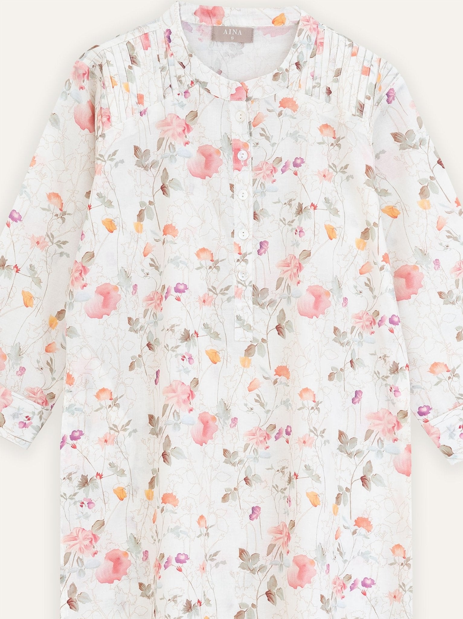 Julia Cotton Digital Print Straight Kurta - AINA