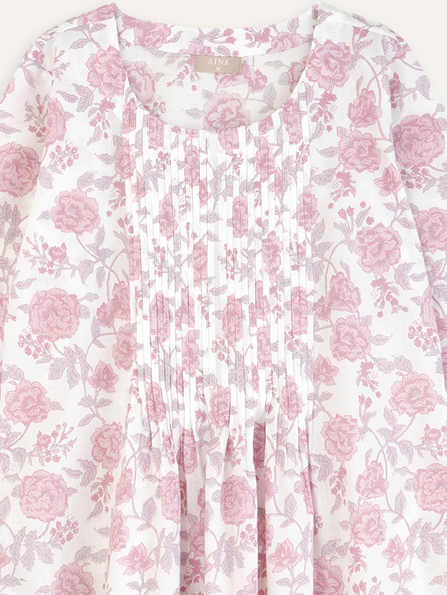 Kani Cotton Printed A Line Kurta - AINA