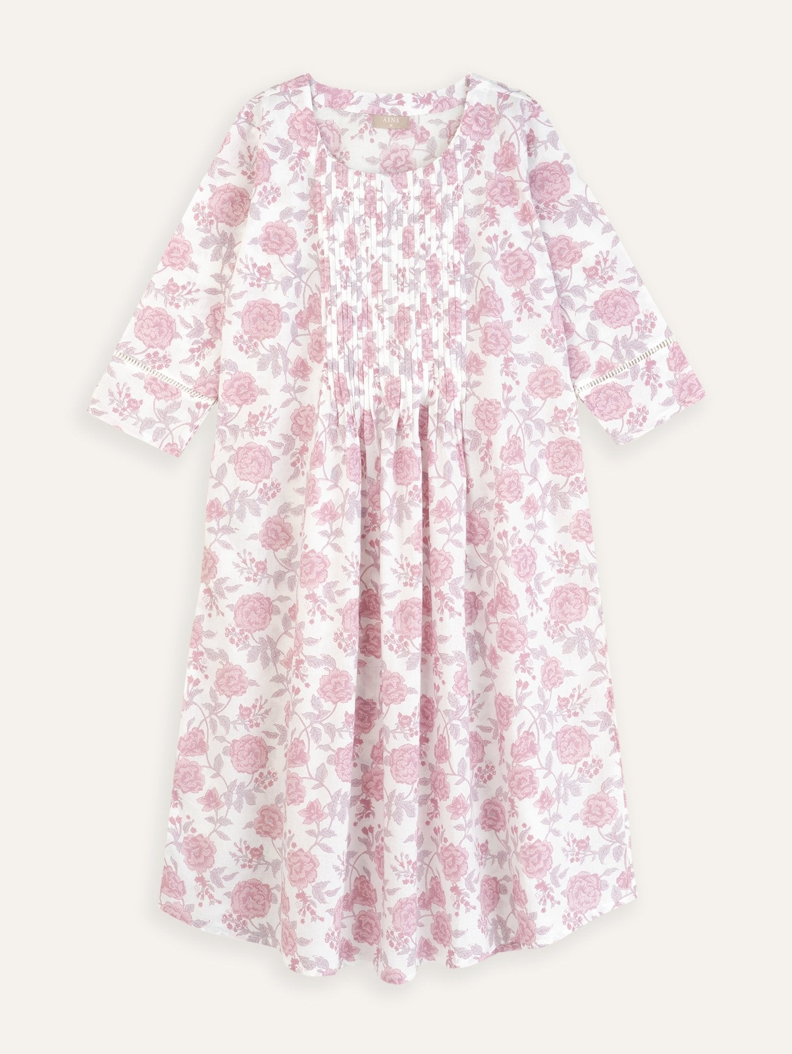 Kani Cotton Printed A Line Kurta - AINA