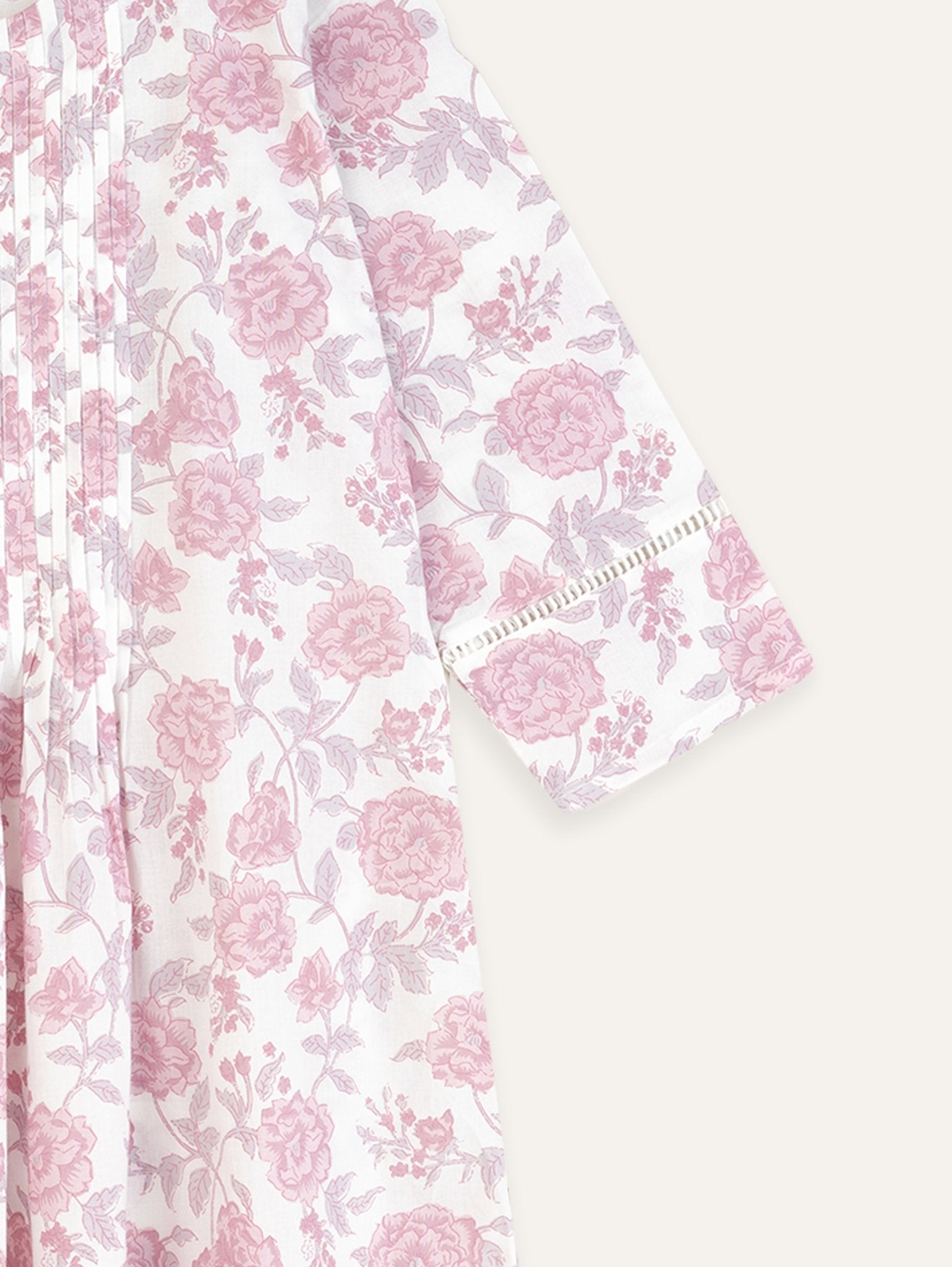 Kani Cotton Printed A Line Kurta - AINA