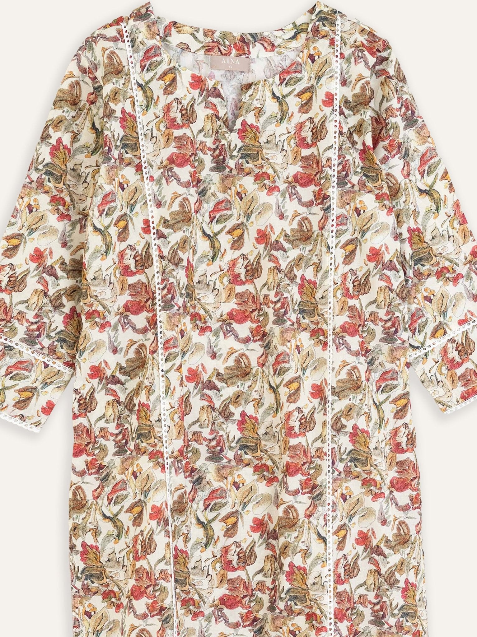 Laikha Cotton Digital Printed Straight Kurta - AINA