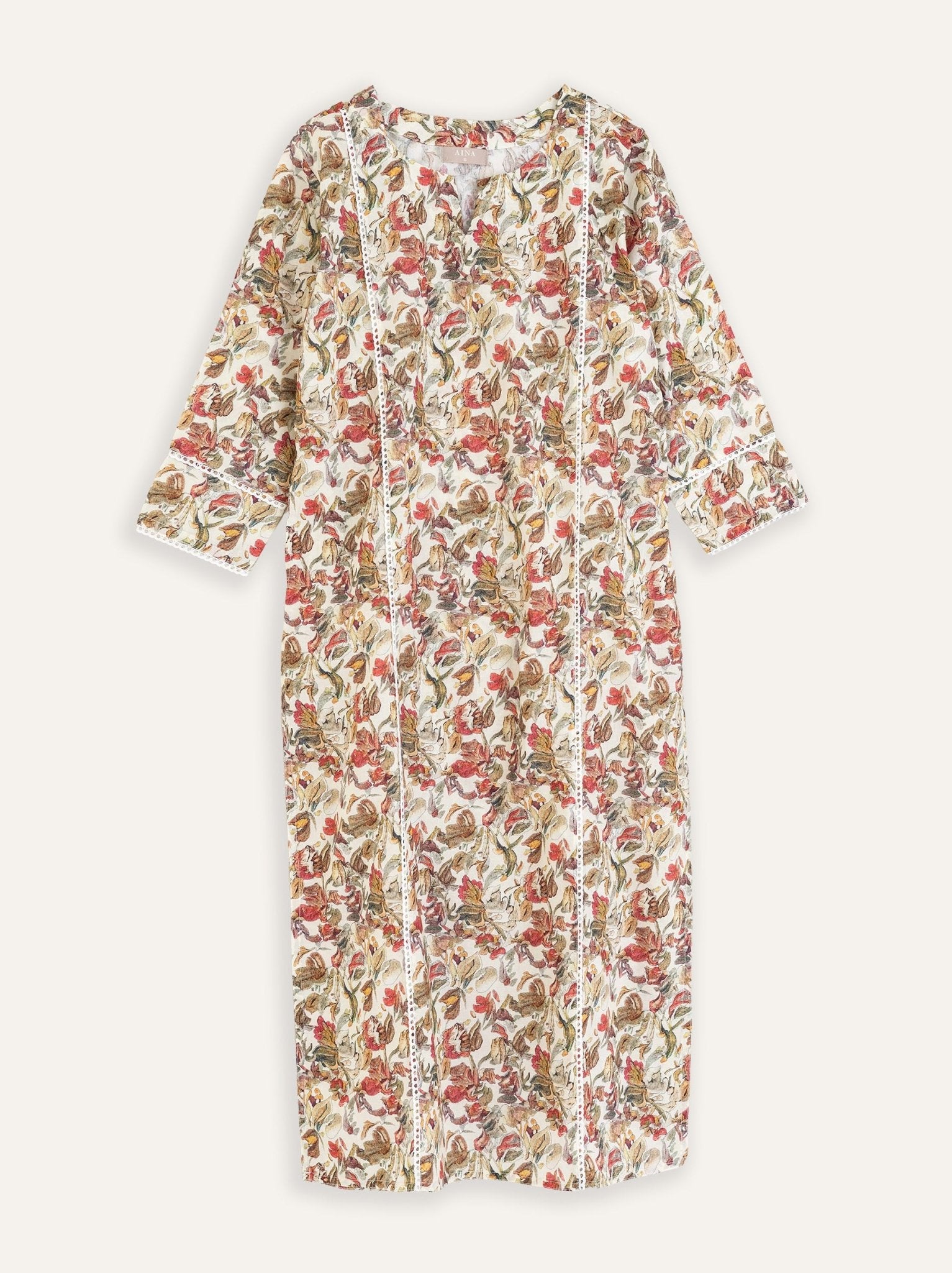 Laikha Cotton Digital Printed Straight Kurta - AINA