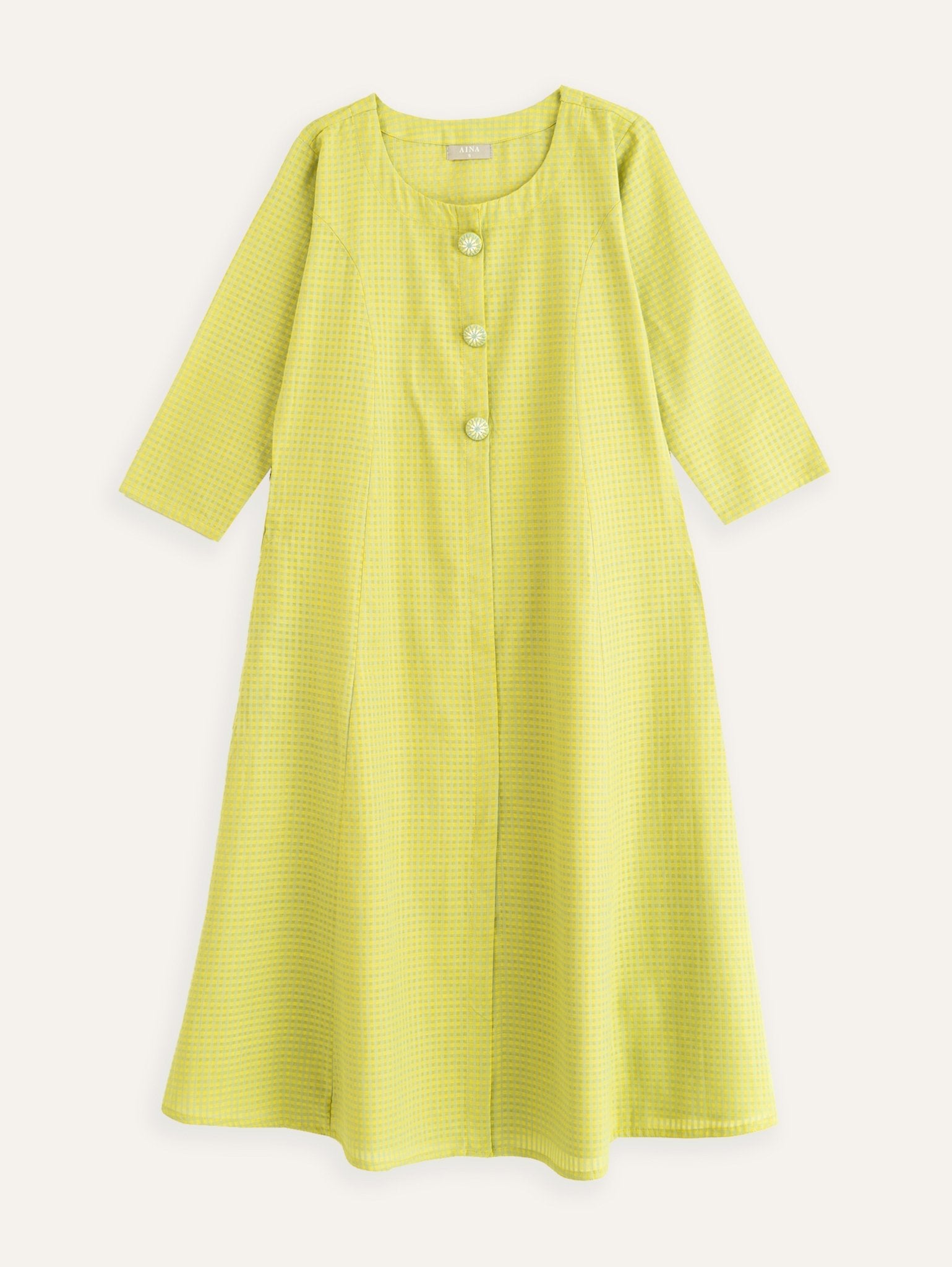 Liza Cotton Handloom A - Line Kurta - AINA