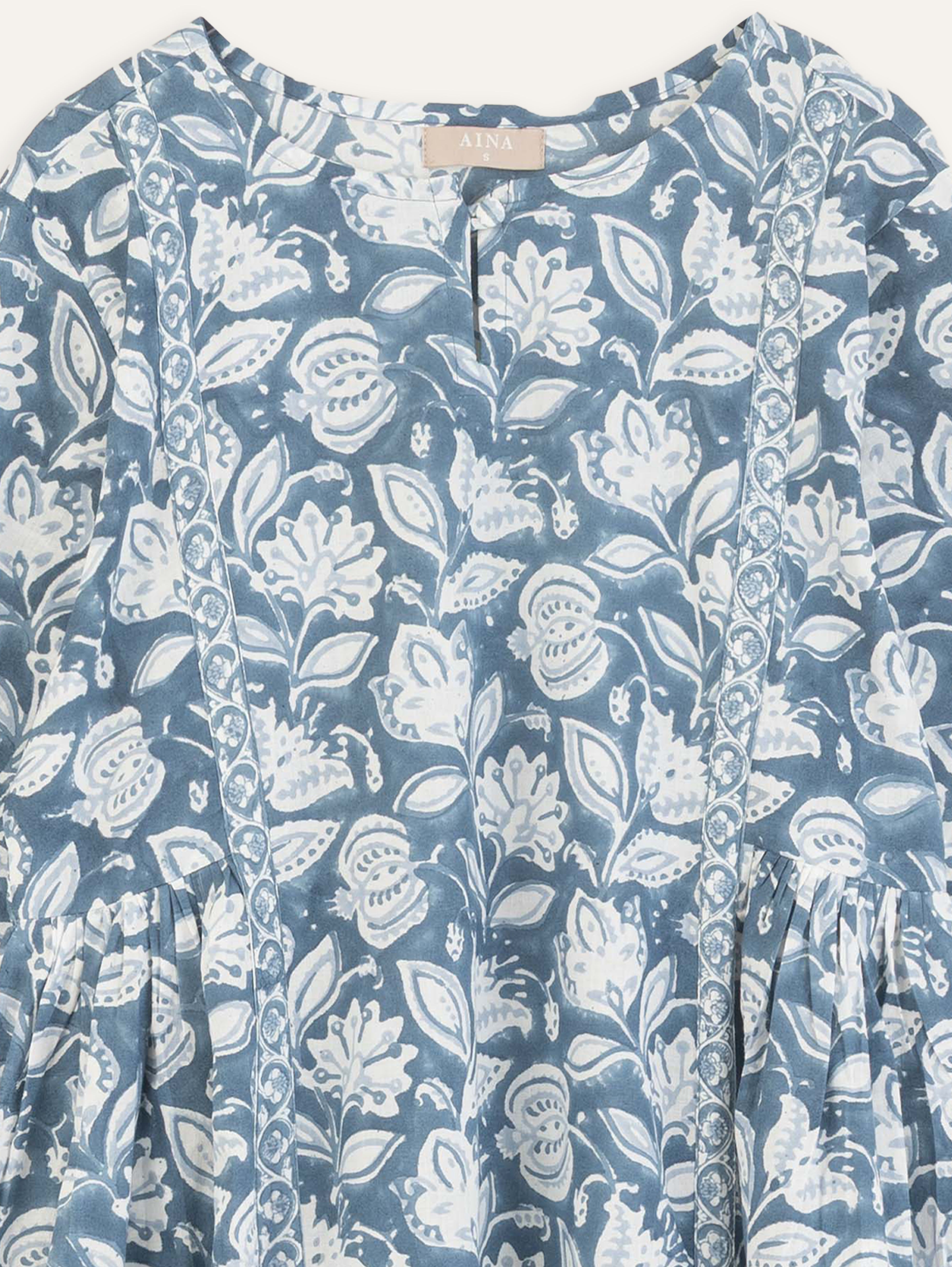 Jhansi Cotton Block Printed A-Line Kurta