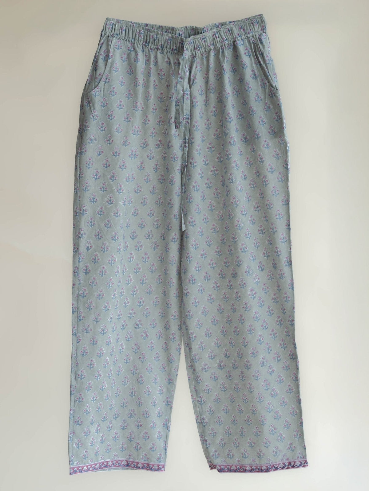 Manvi Cotton Block Printed Straight 2 Piece Set - AINA