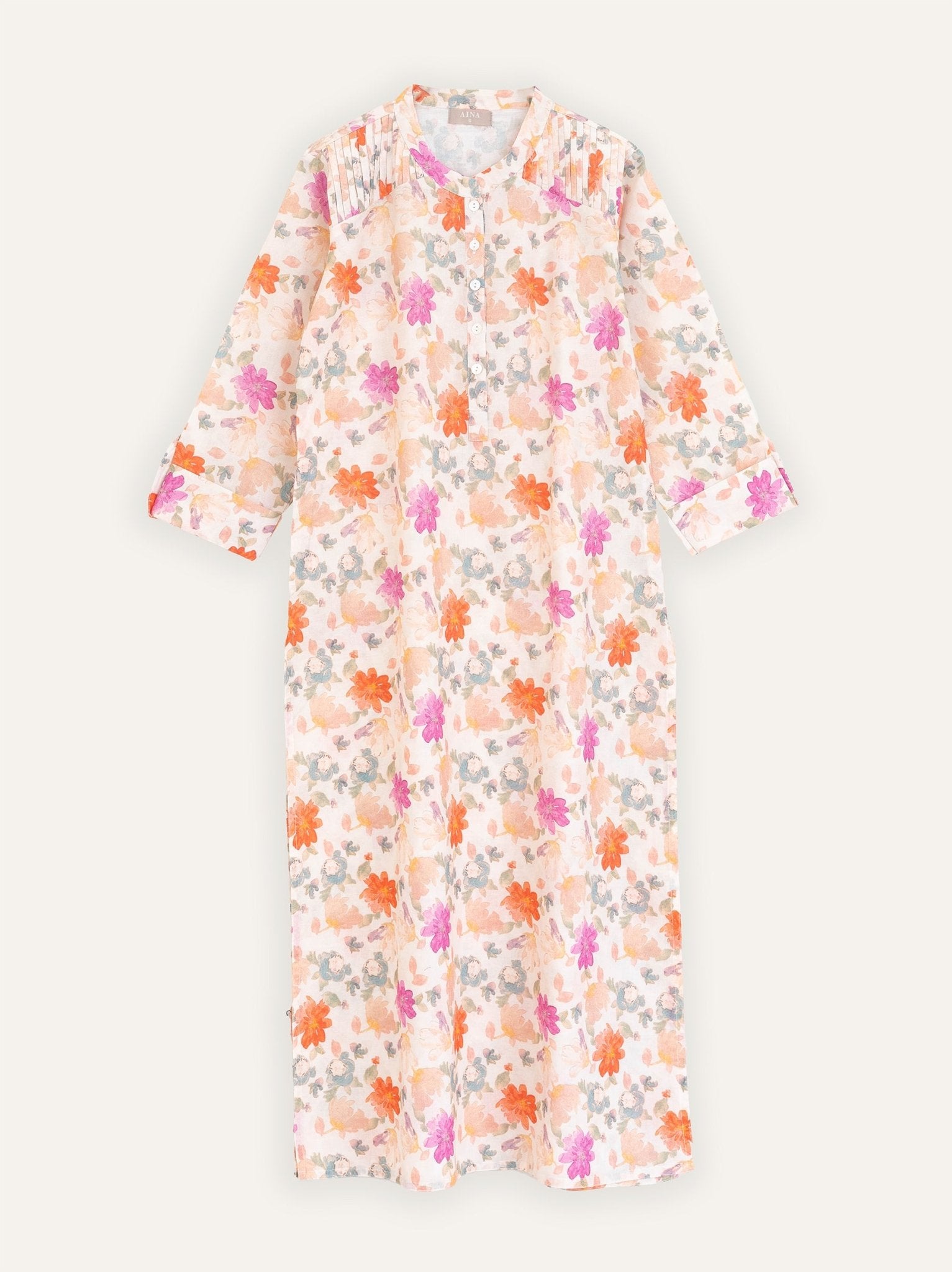 Maria Cotton Digital Print Straight Kurta - AINA