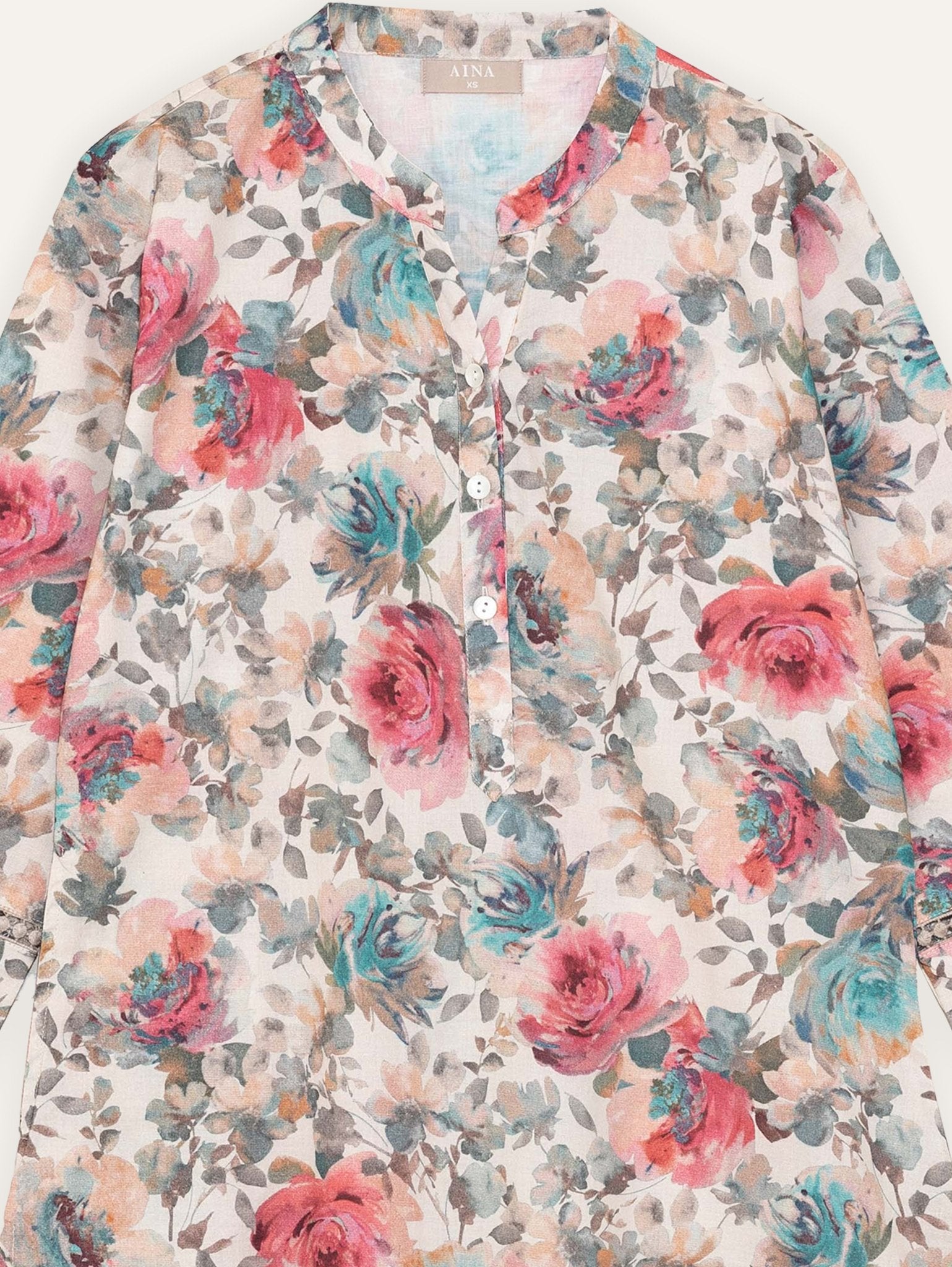 Mehr Cotton Digital Print Straight Kurta - AINA