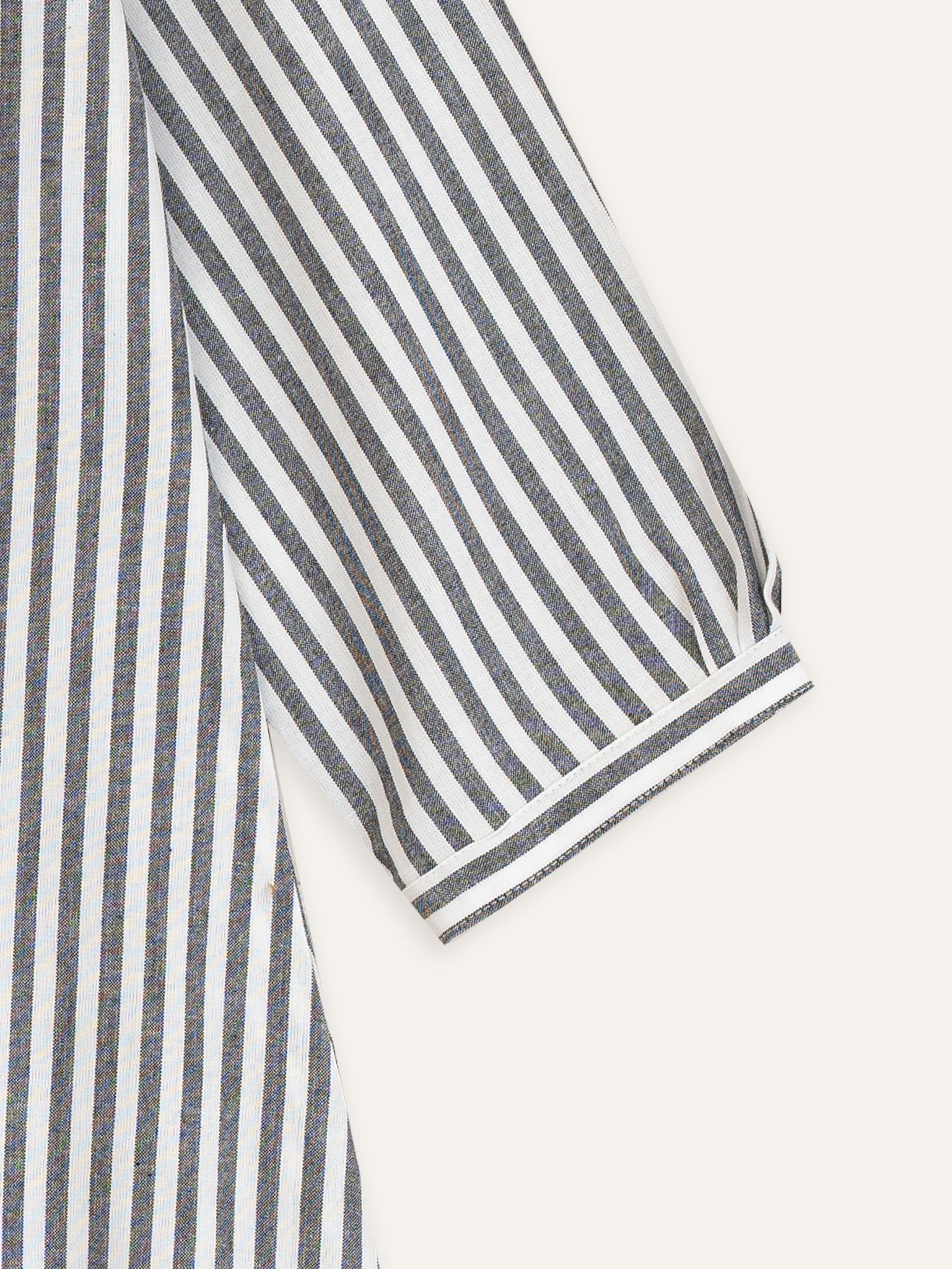 Mehra Cotton Handloom Embroidered A Line Kurta - AINA