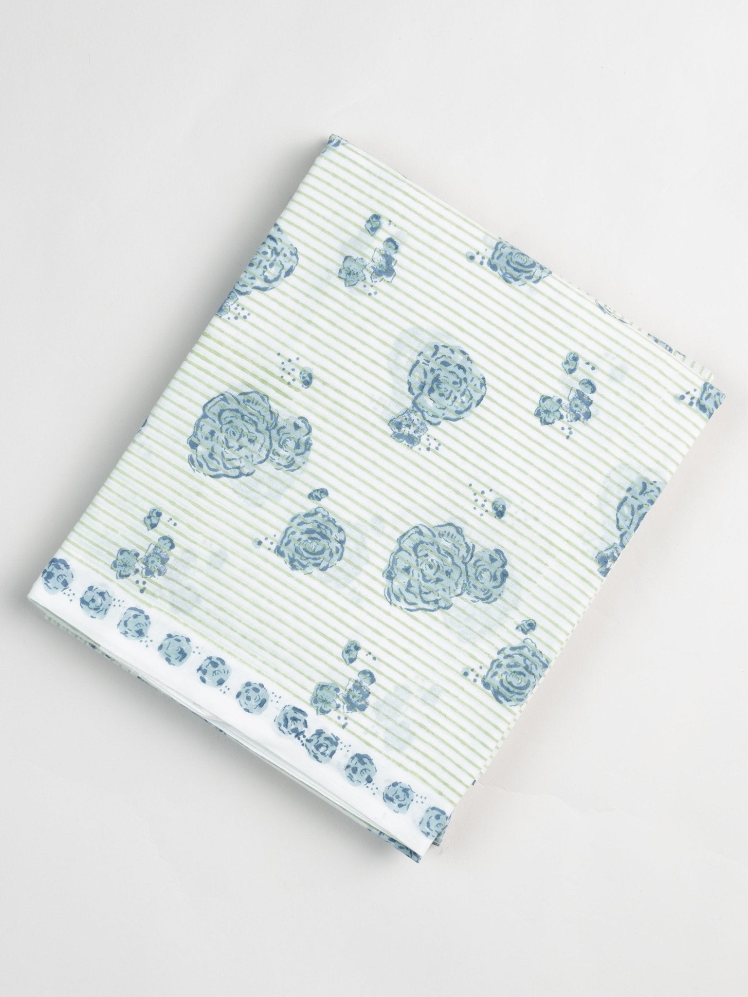 Nagma Cotton Block Printed Unstitched Suit Set - 3 Piece - AINA