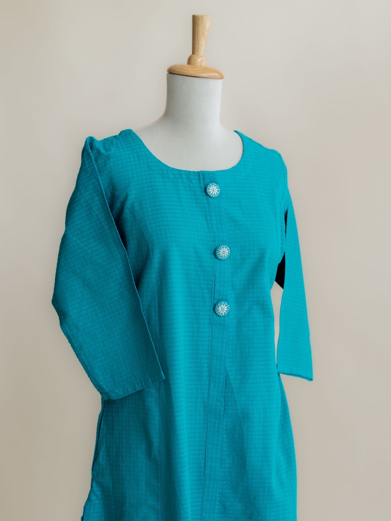 Naja Cotton Handloom A - Line Kurta - AINA